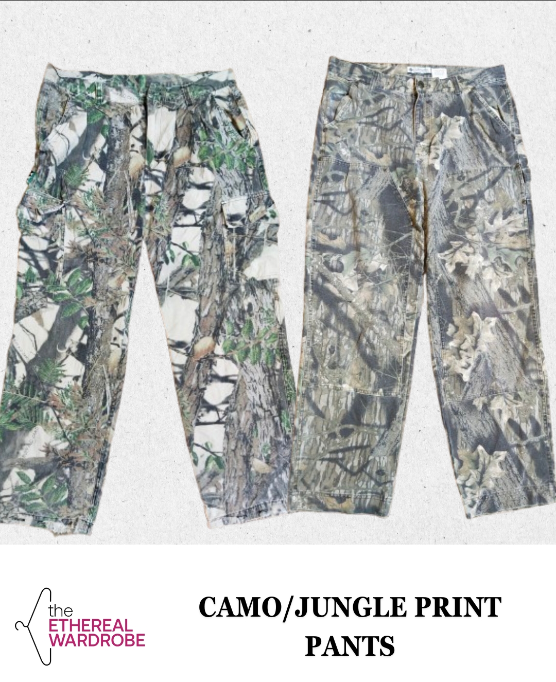Camo/Jungle Print Pants Bundle of 9 pcs (RN#1282)