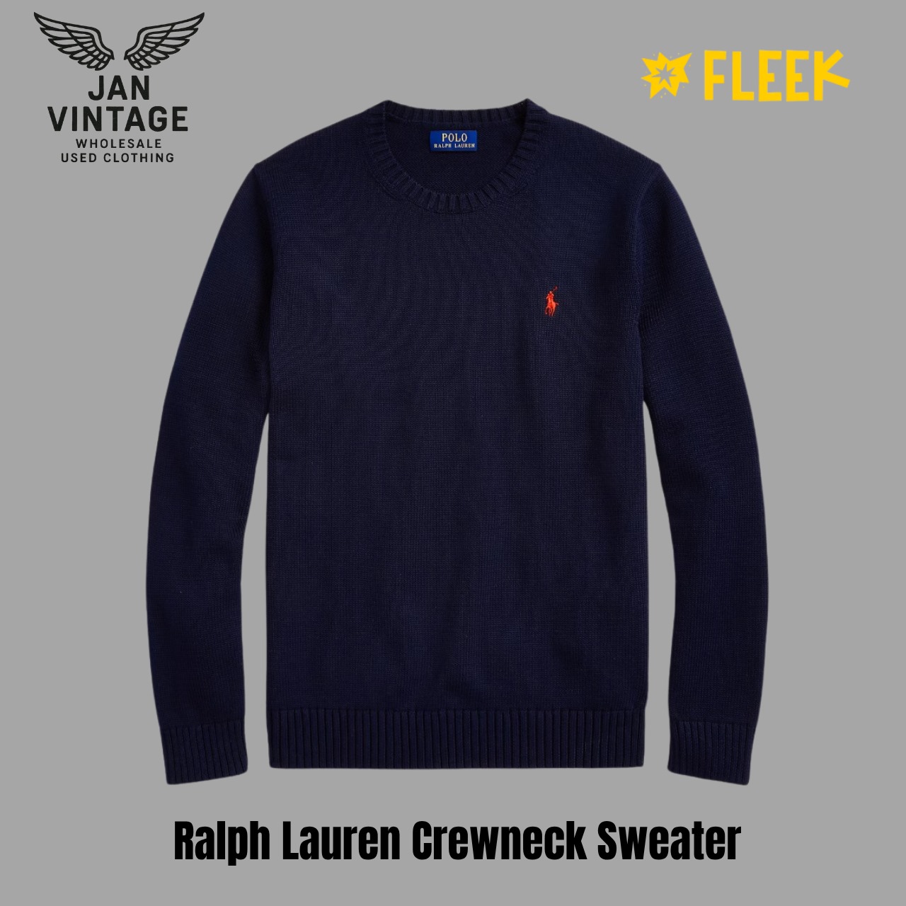 Suéteres de cuello redondo Ralph Lauren