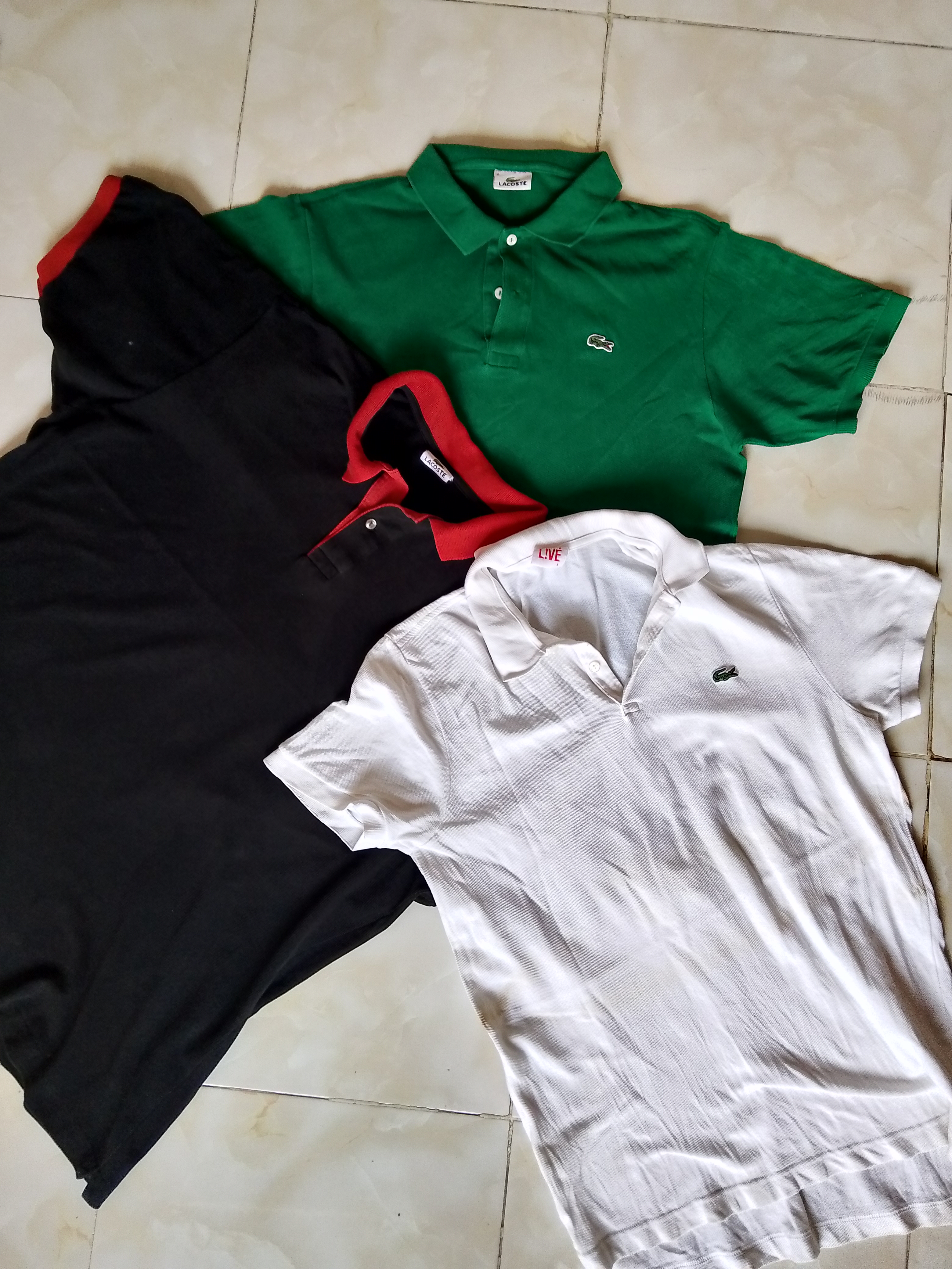Lacost Tshirt And Polo