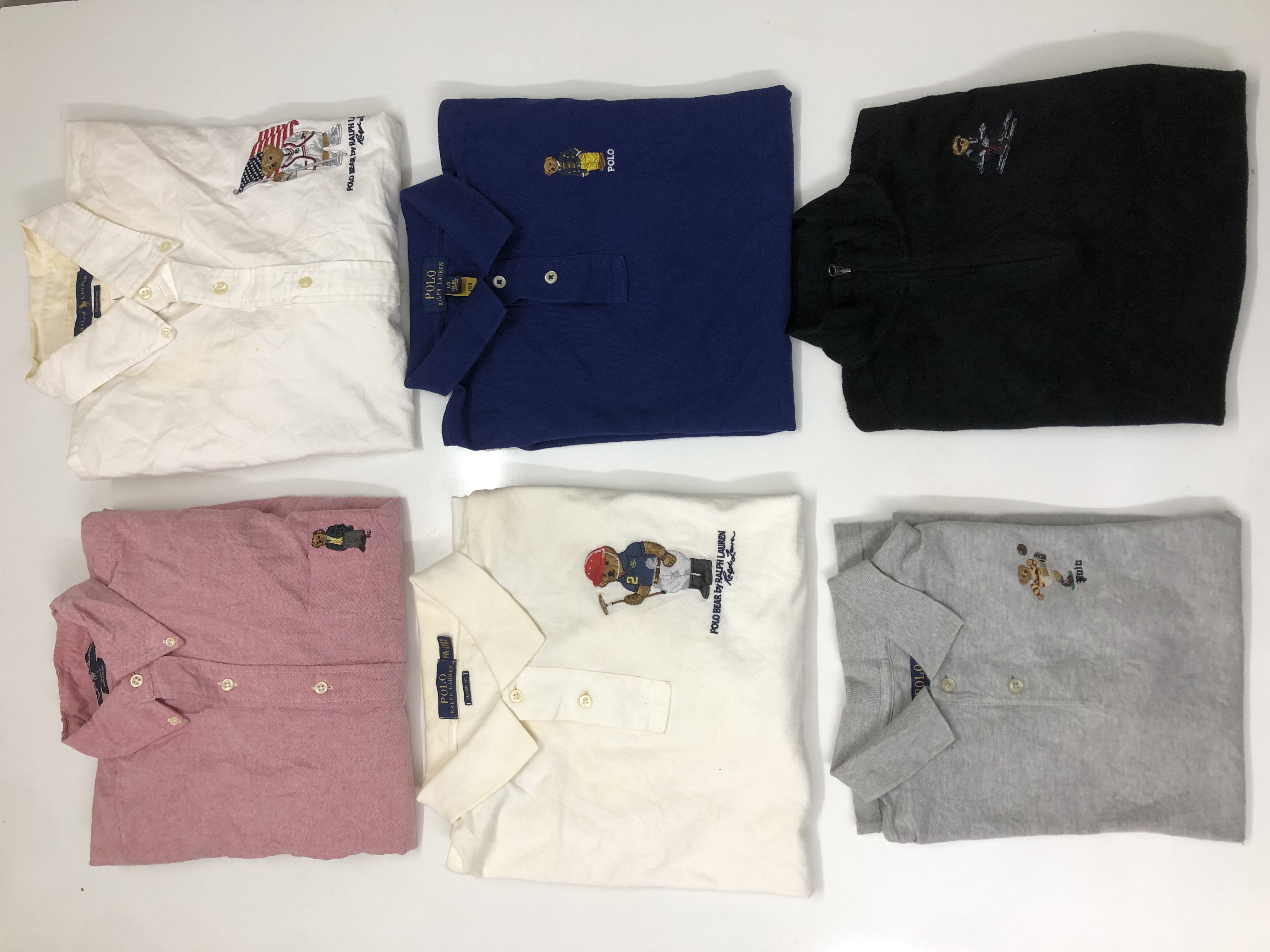 Branded Polo bear by Ralph Laura Mix Shirts