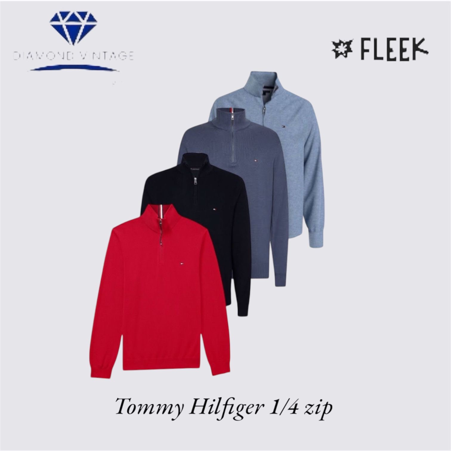 Tommy Hilfiger 1/4 zip (DV)
