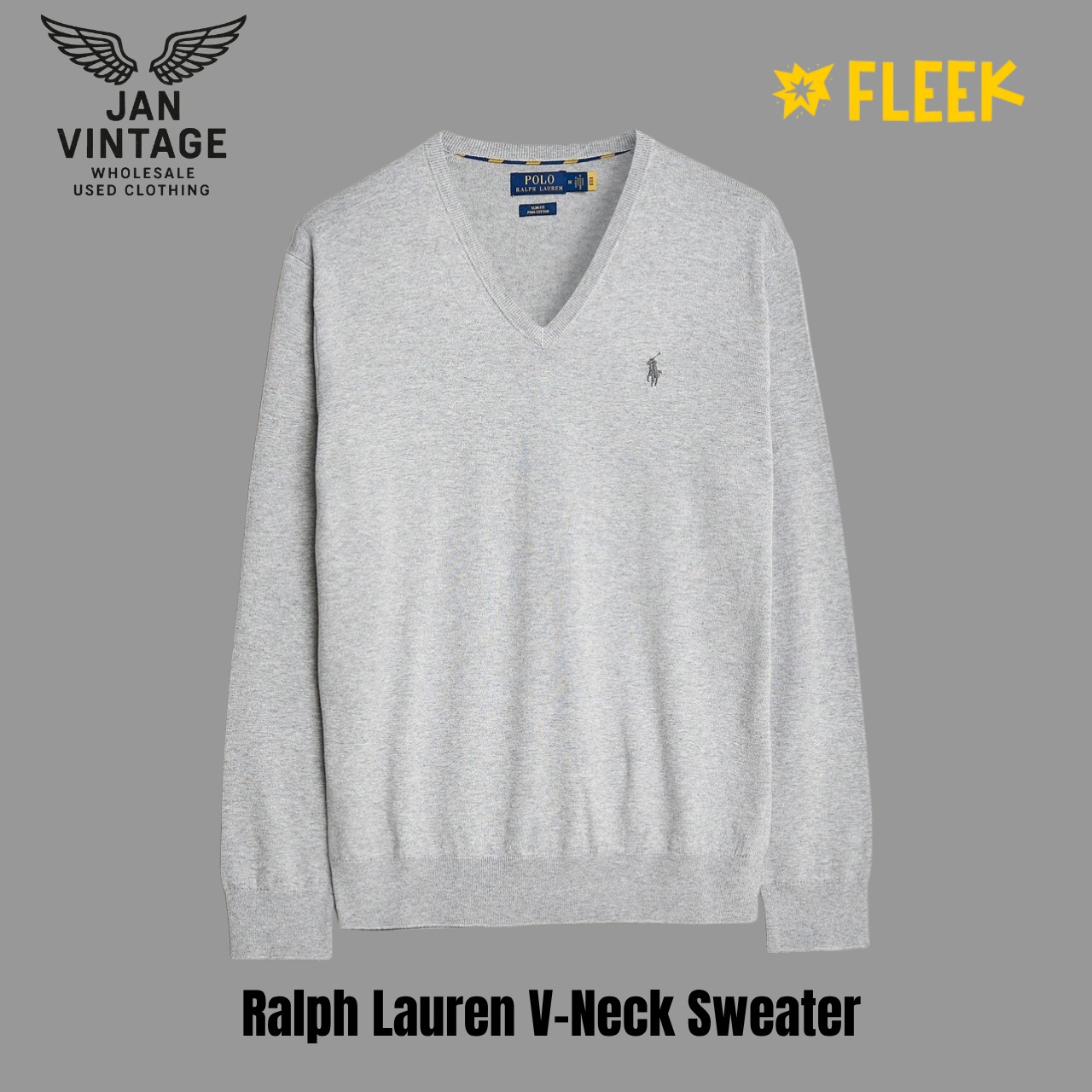 Suéter de cuello en V de Ralph Lauren