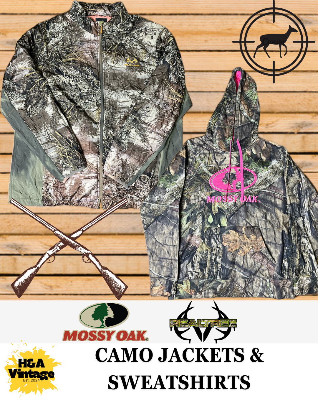 Vestes et sweatshirts camo