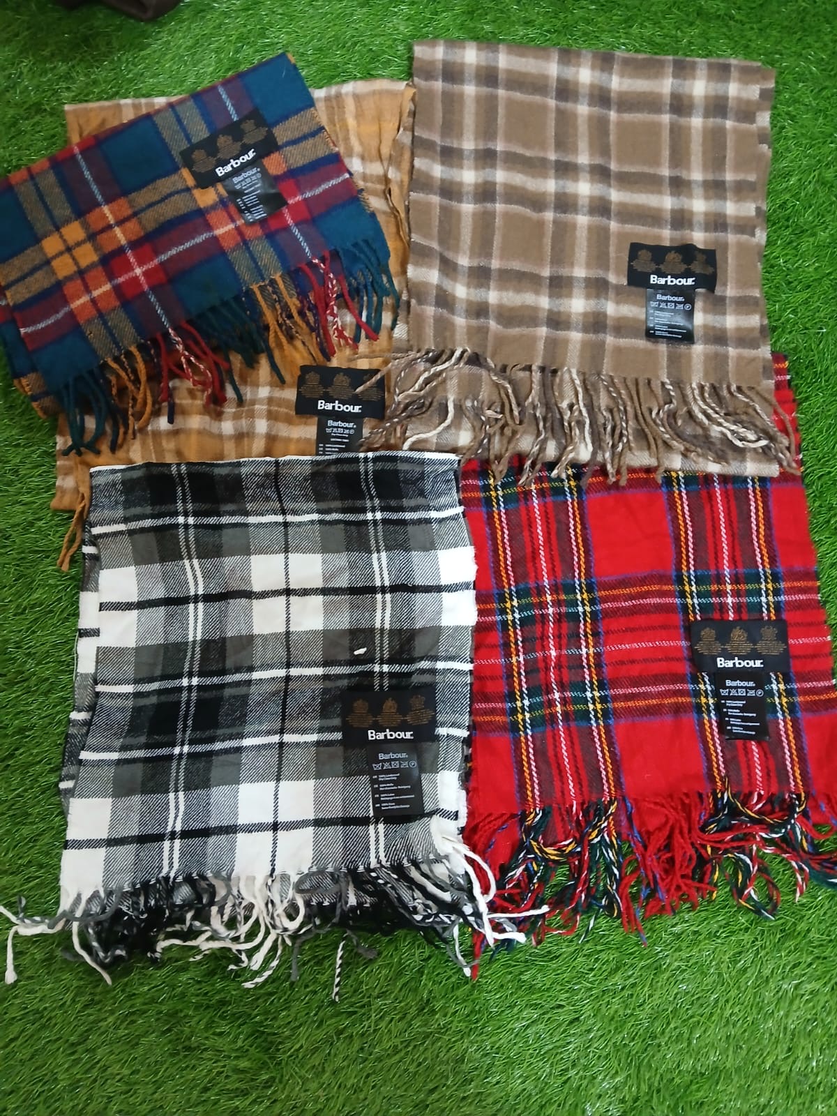 Barbour scarves