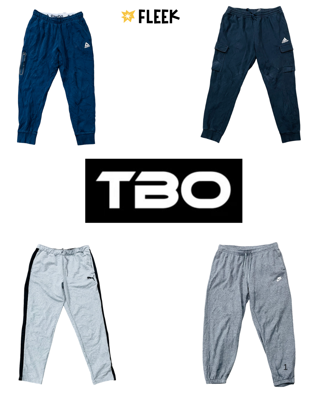 Mixed Branded  trousers