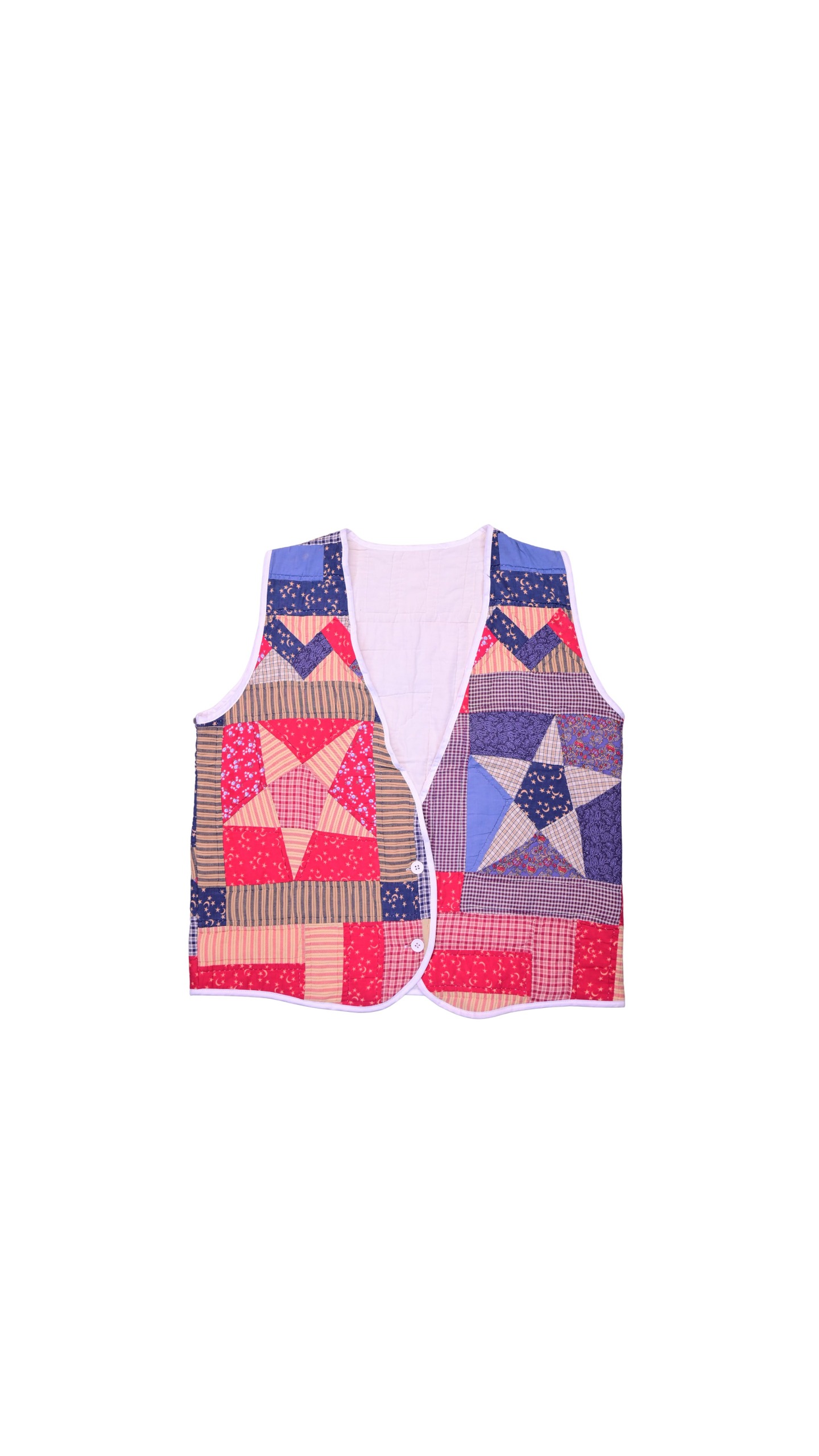 Upcycled Quilted Vest