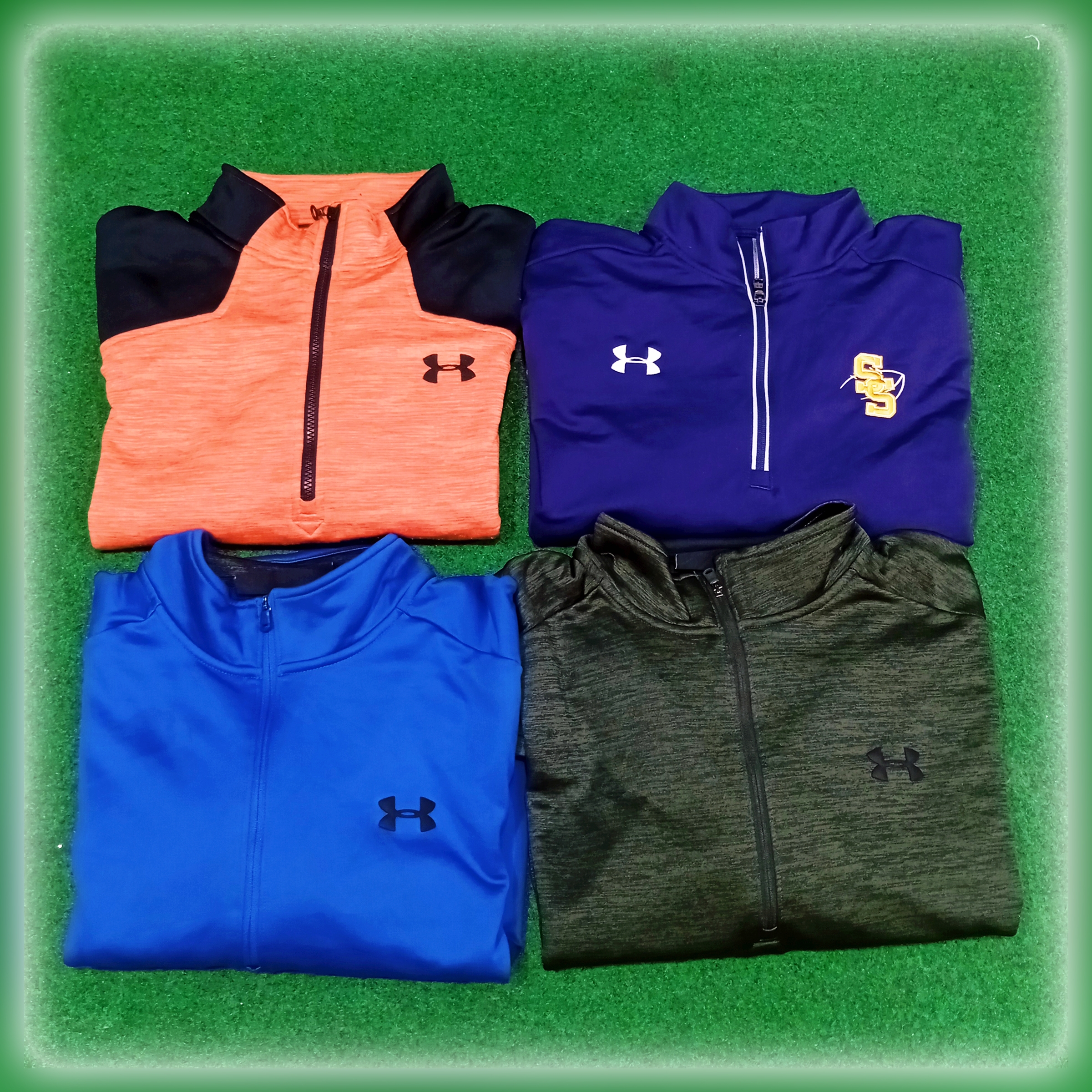 Under Armour Half And Full Zipper