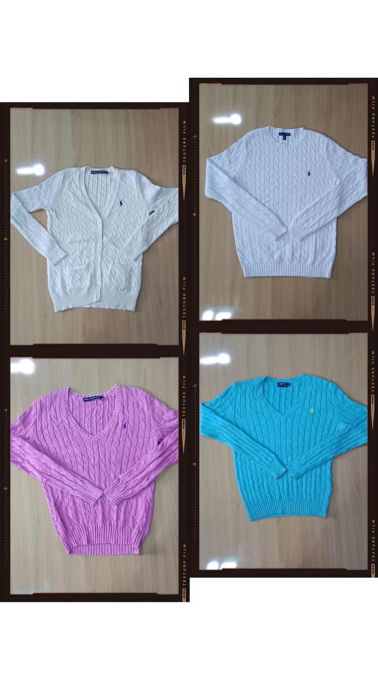 JA 0315 Ralph Lauren Kabelstrick-Pullover