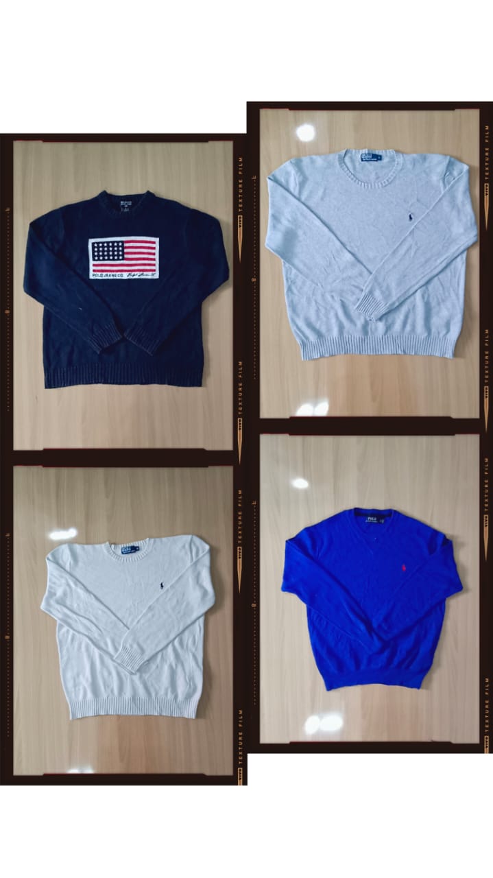 JA 0314 Ralph Lauren Round Neck Sweaters