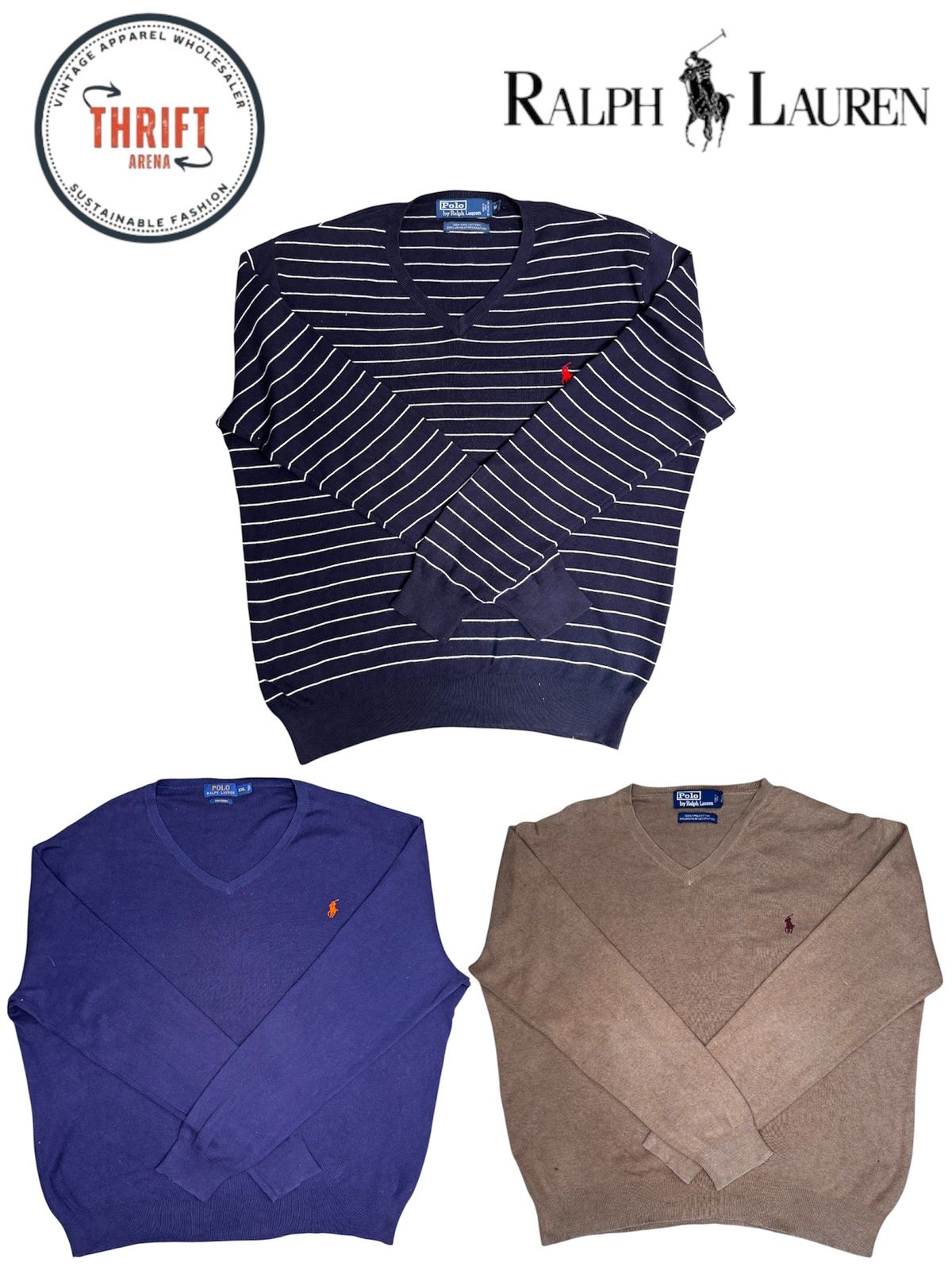 T1265 Ralph Lauren Basic Sweaters