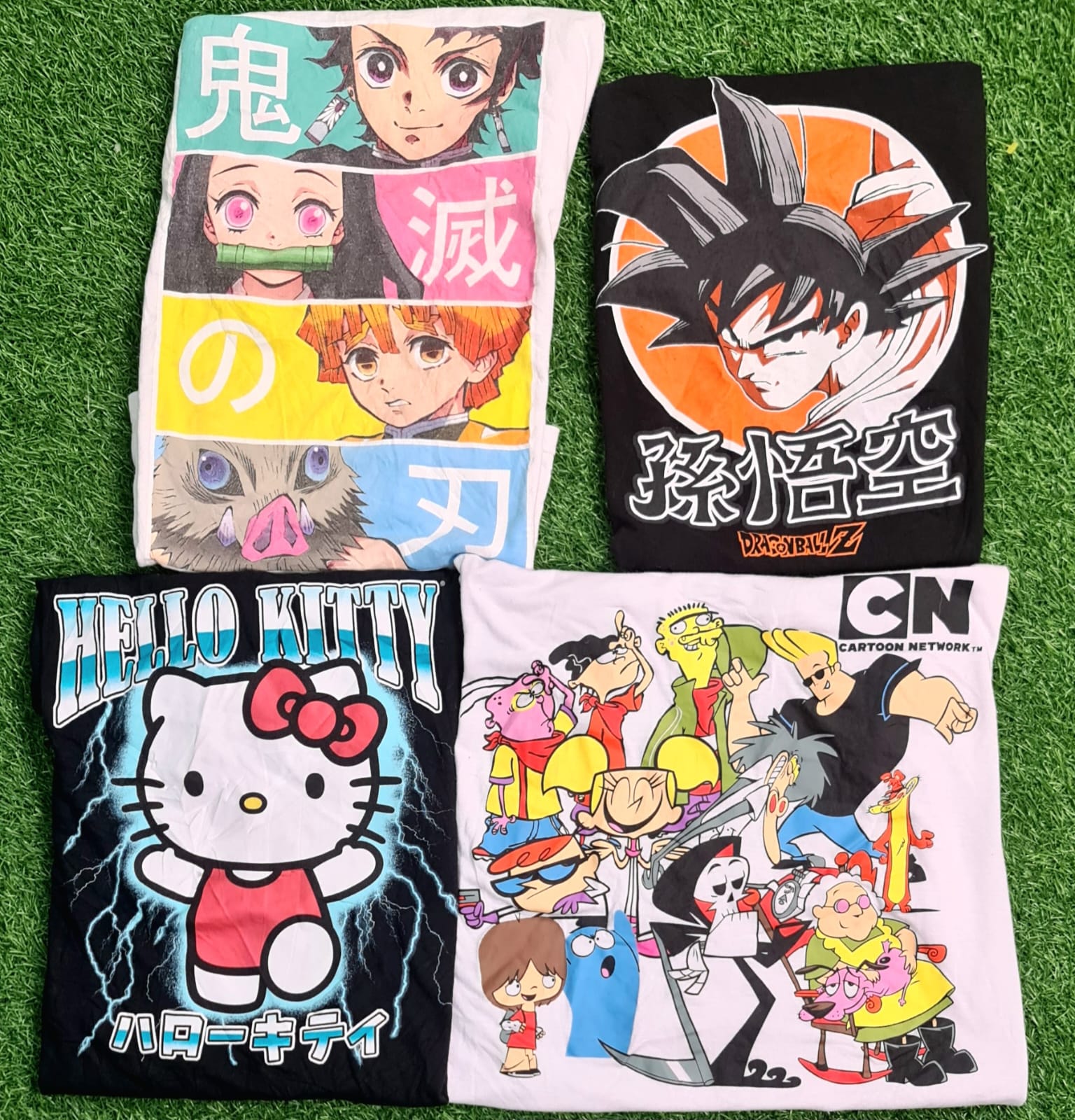 T-shirts imprimés avec des dessins animés