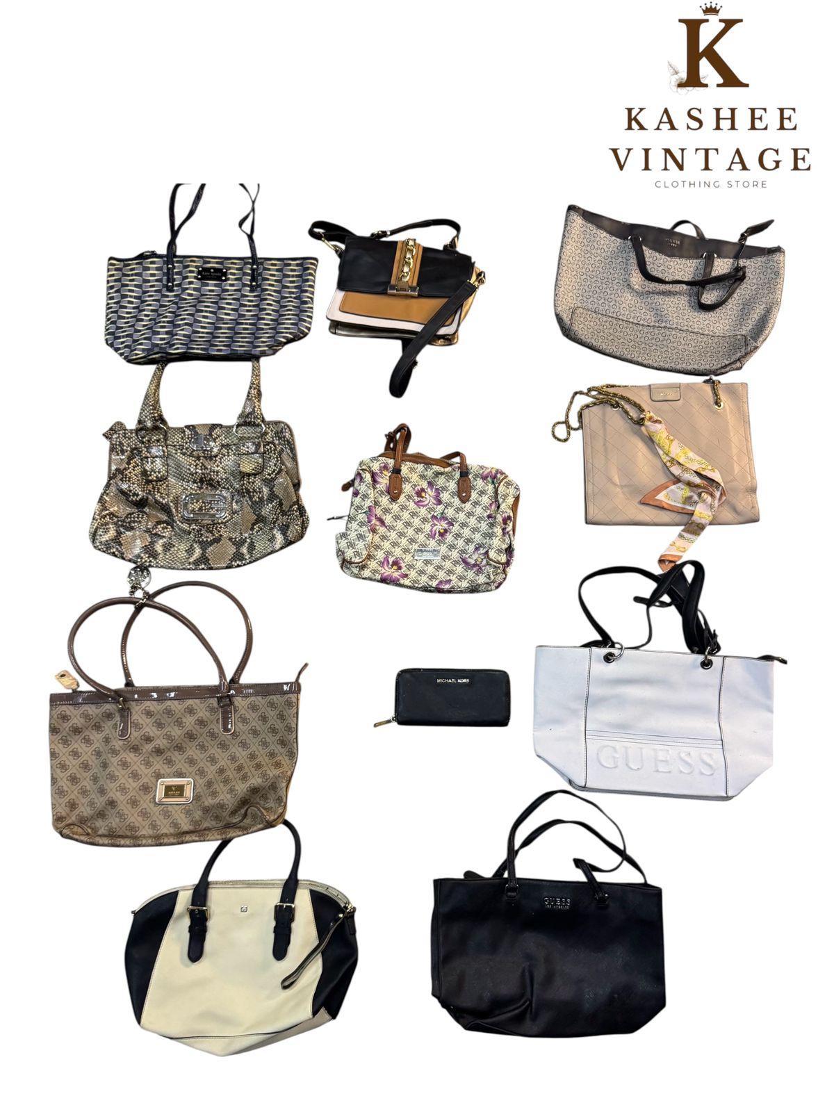 Branded bags (guess,MK and more)