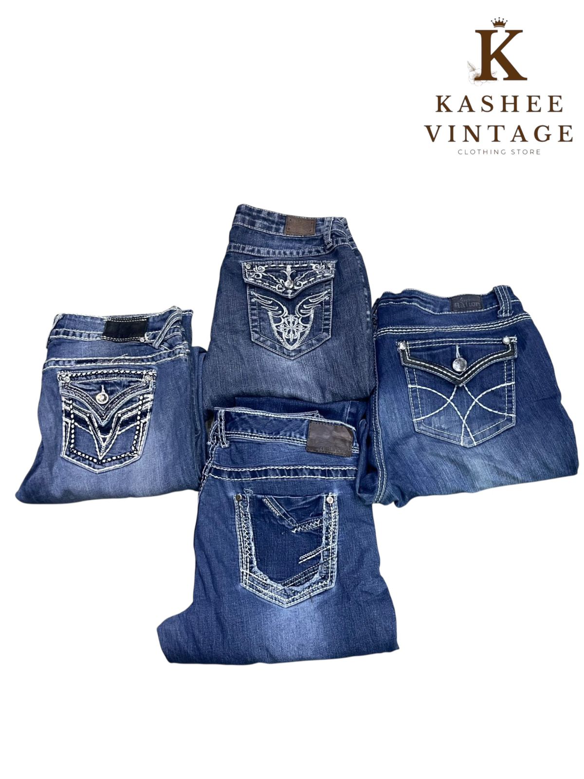 Flared jeans