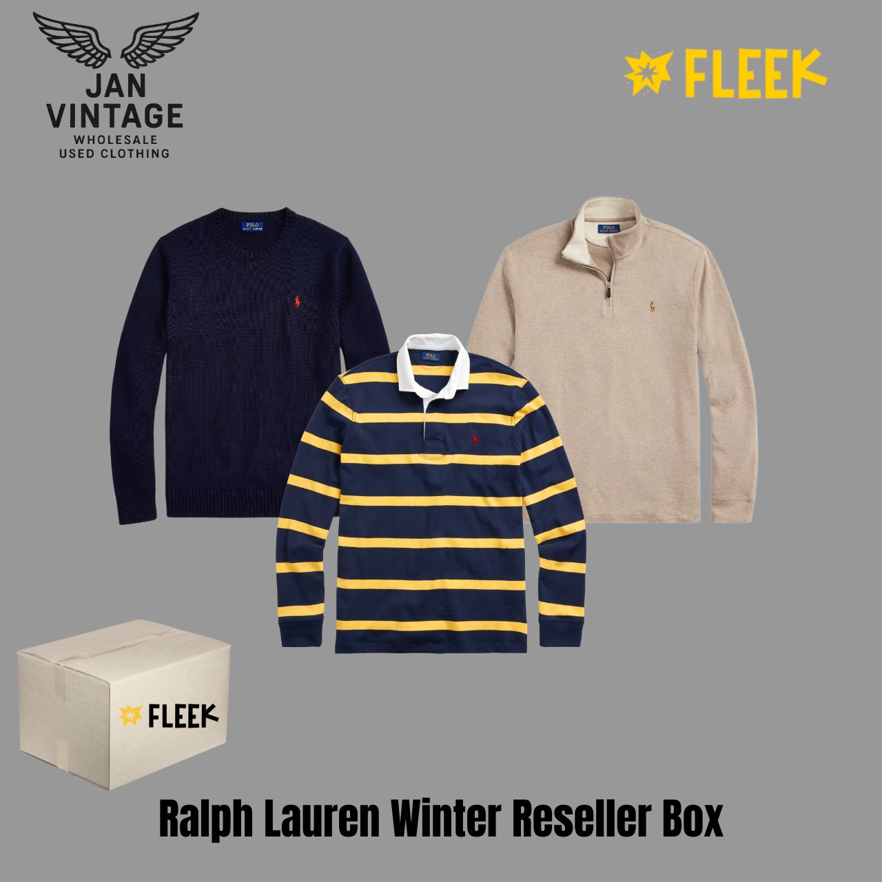 Caja de Revendedor de Invierno de Ralph Lauren