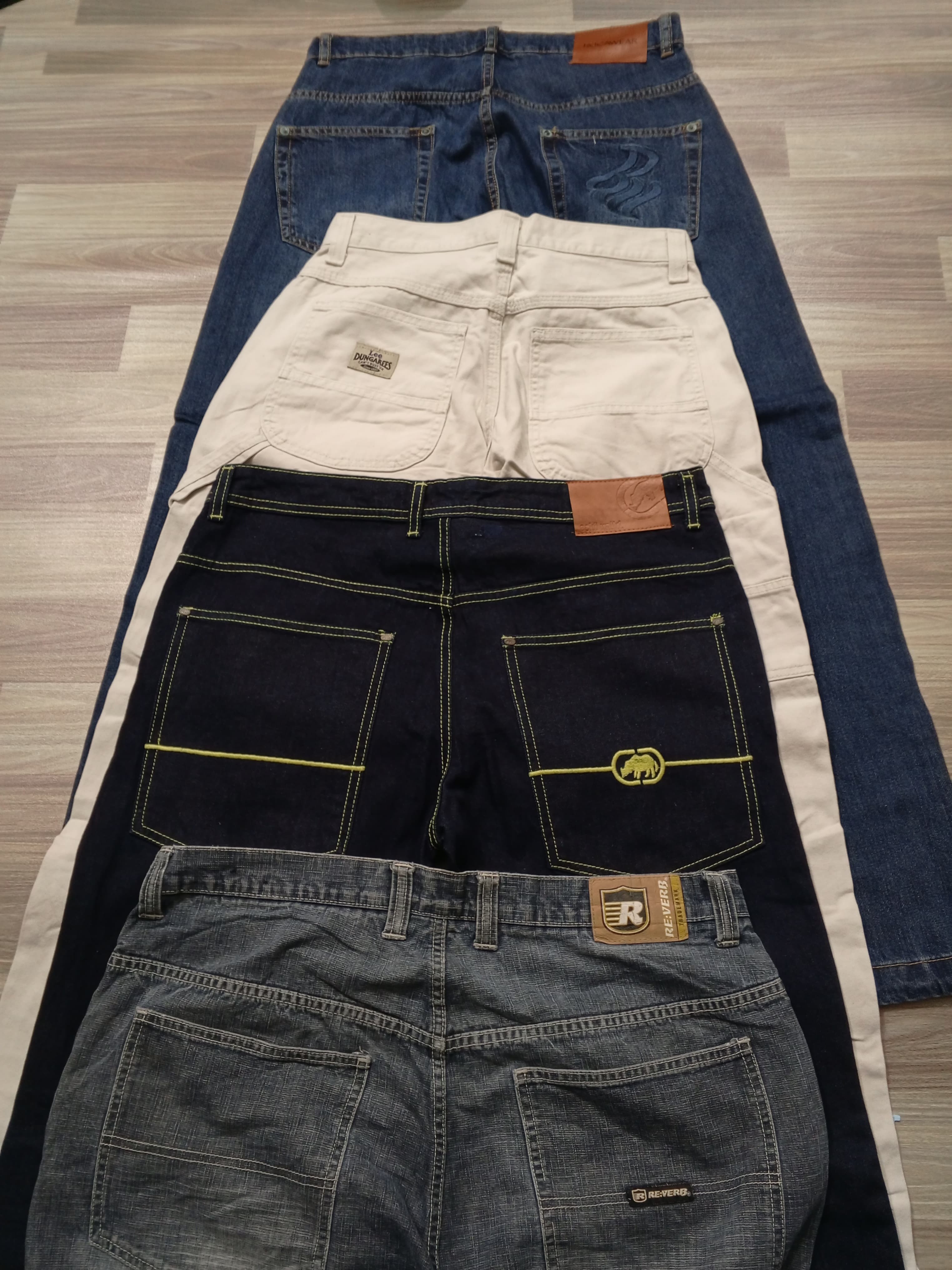 #106 Men Baggy Hiphop Jeans -15