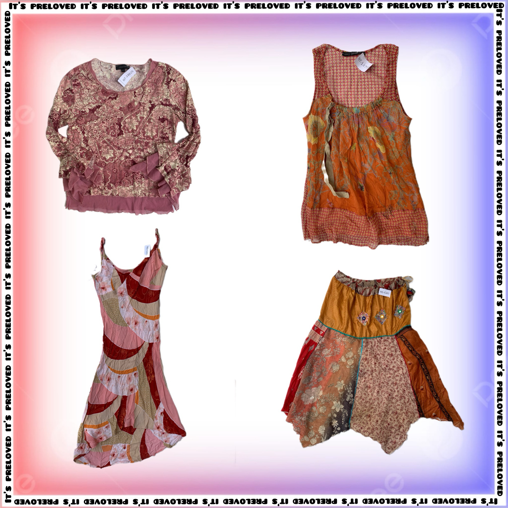 Vergessene Folklore Tops, Kleider, Röcke (SS-1120)