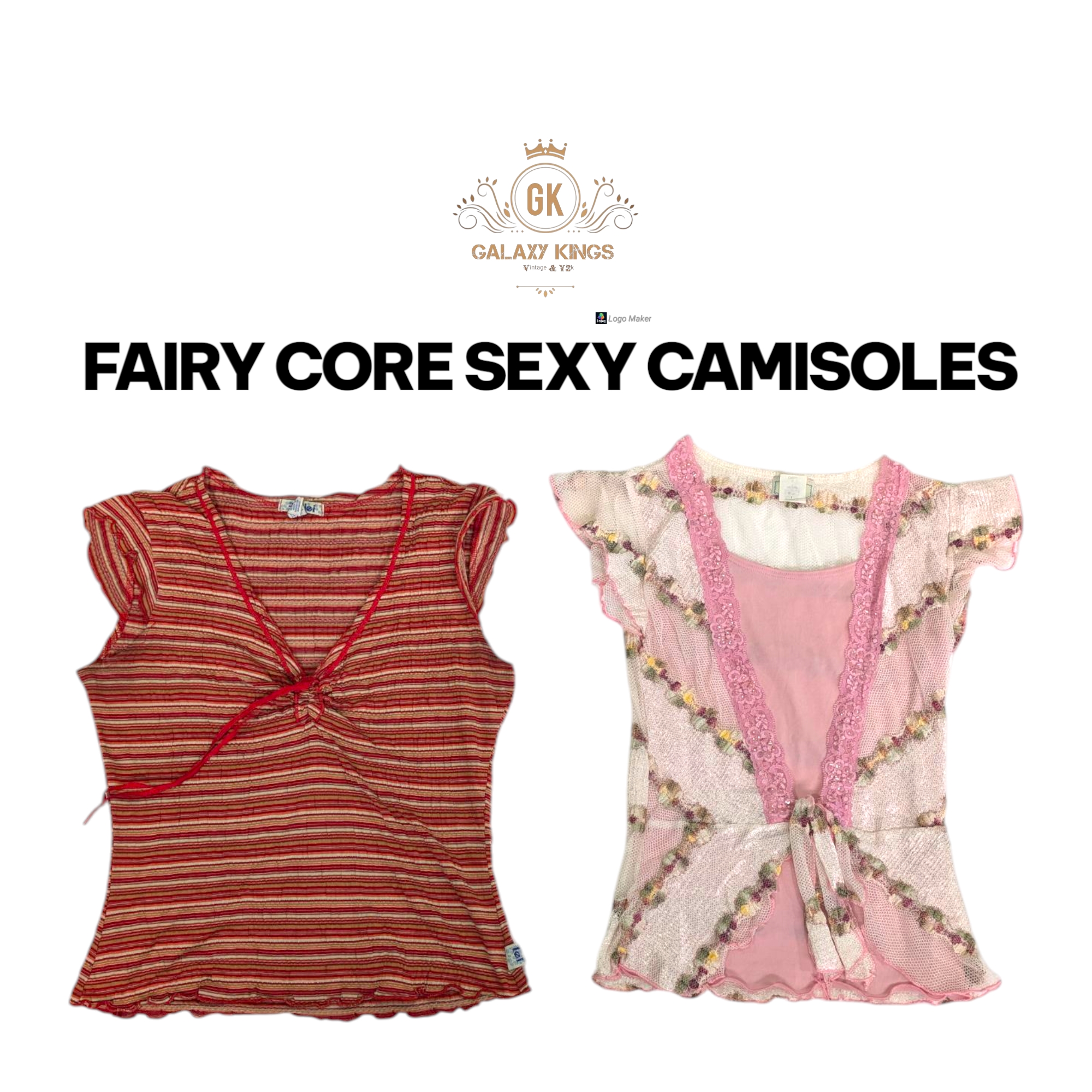 Fairy Core Sexy Camisoles