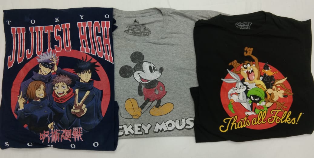 CR4786 CAMISETA VINTAGE DE DIBUJOS ANIMADOS