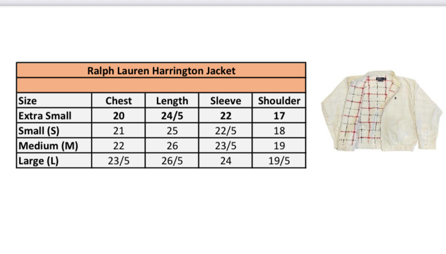 Upcycled RL HARRINGTON JACKETS