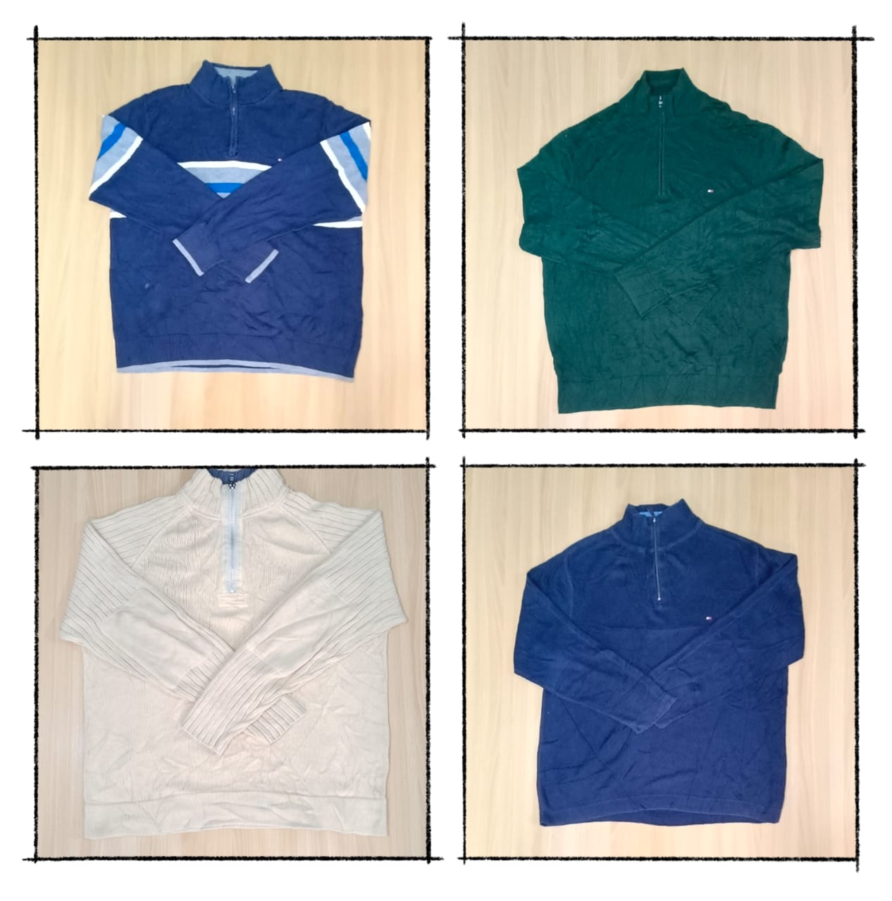 JA 0304 Tommy Hilfiger 1/4 Reißverschluss-Pullover