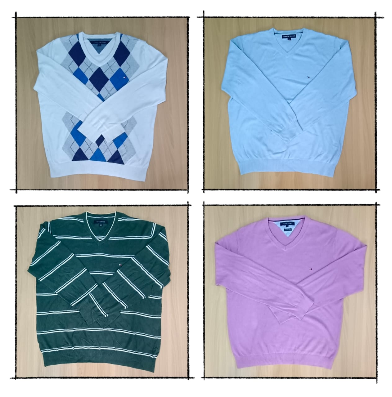 JA 0303 Tommy Hilfiger V-neck Sweaters
