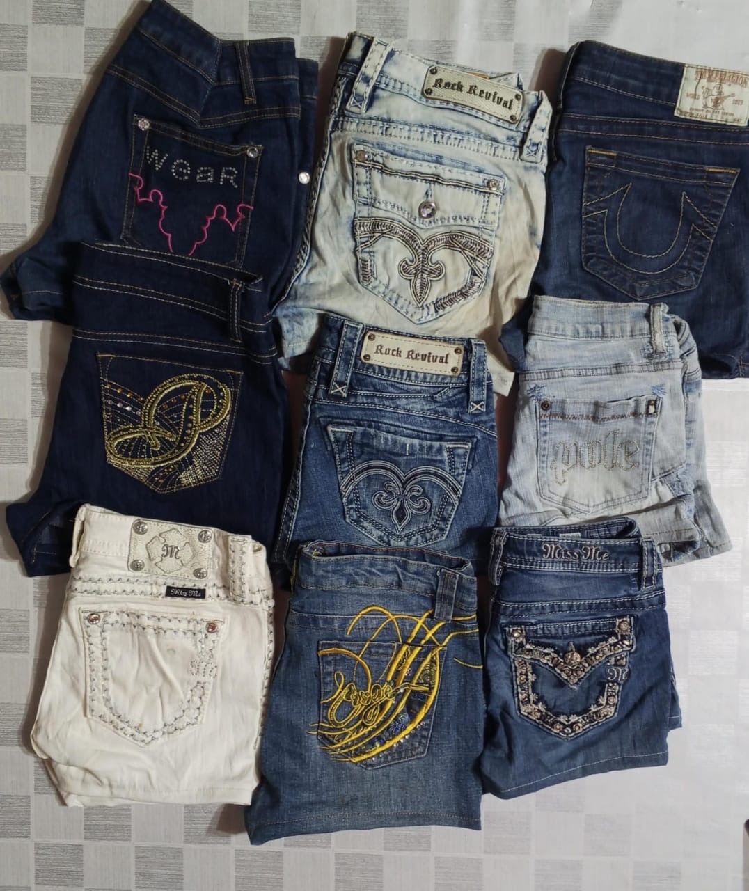 MISS ME AND OTHER MIX BRANDS MINI SHORTS (ID 1089)