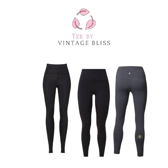 Lululemon High-Rise Leggings – Y2K Athleisure