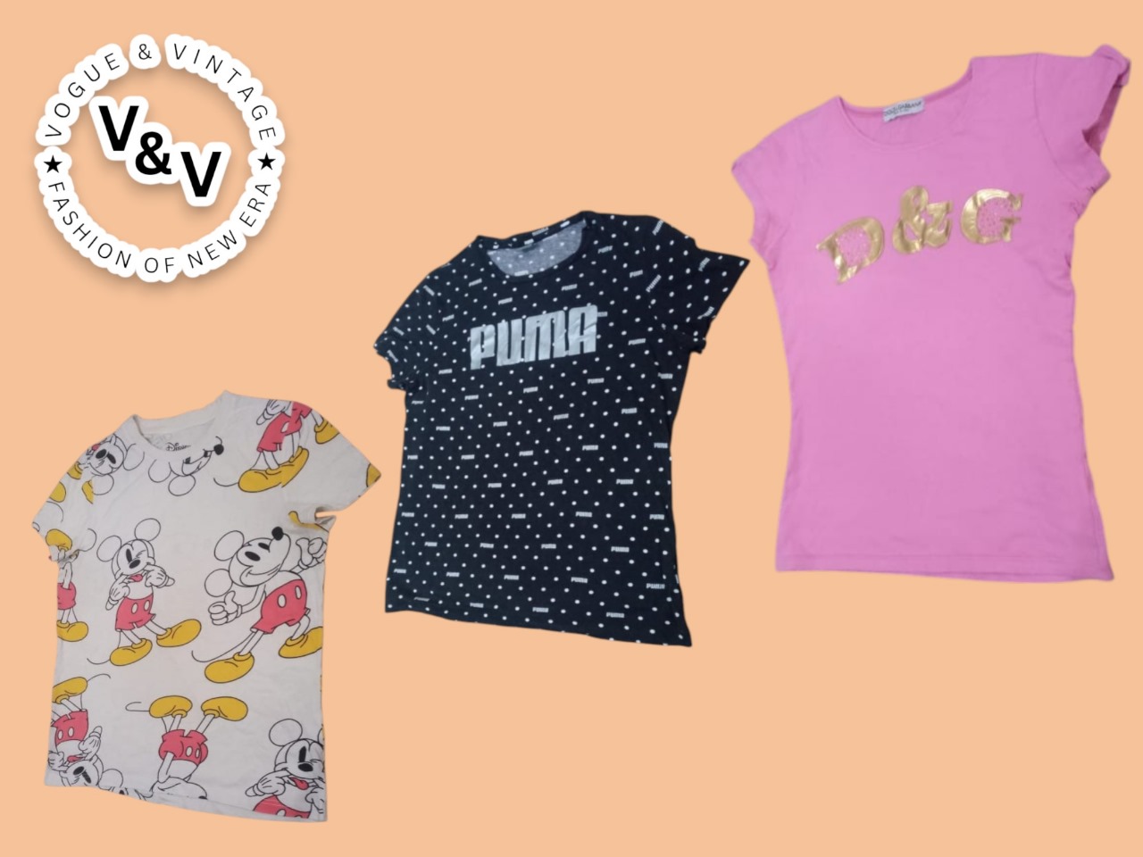 T-shirt women Mix brands