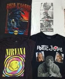 CR4824 ヴィンテージ ミュージック Tシャツ