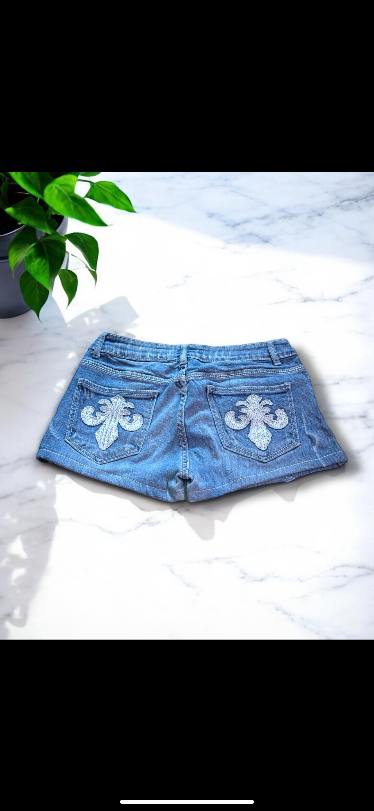 Y2K Shorts Skirts Mini Micro True religion Miss Me