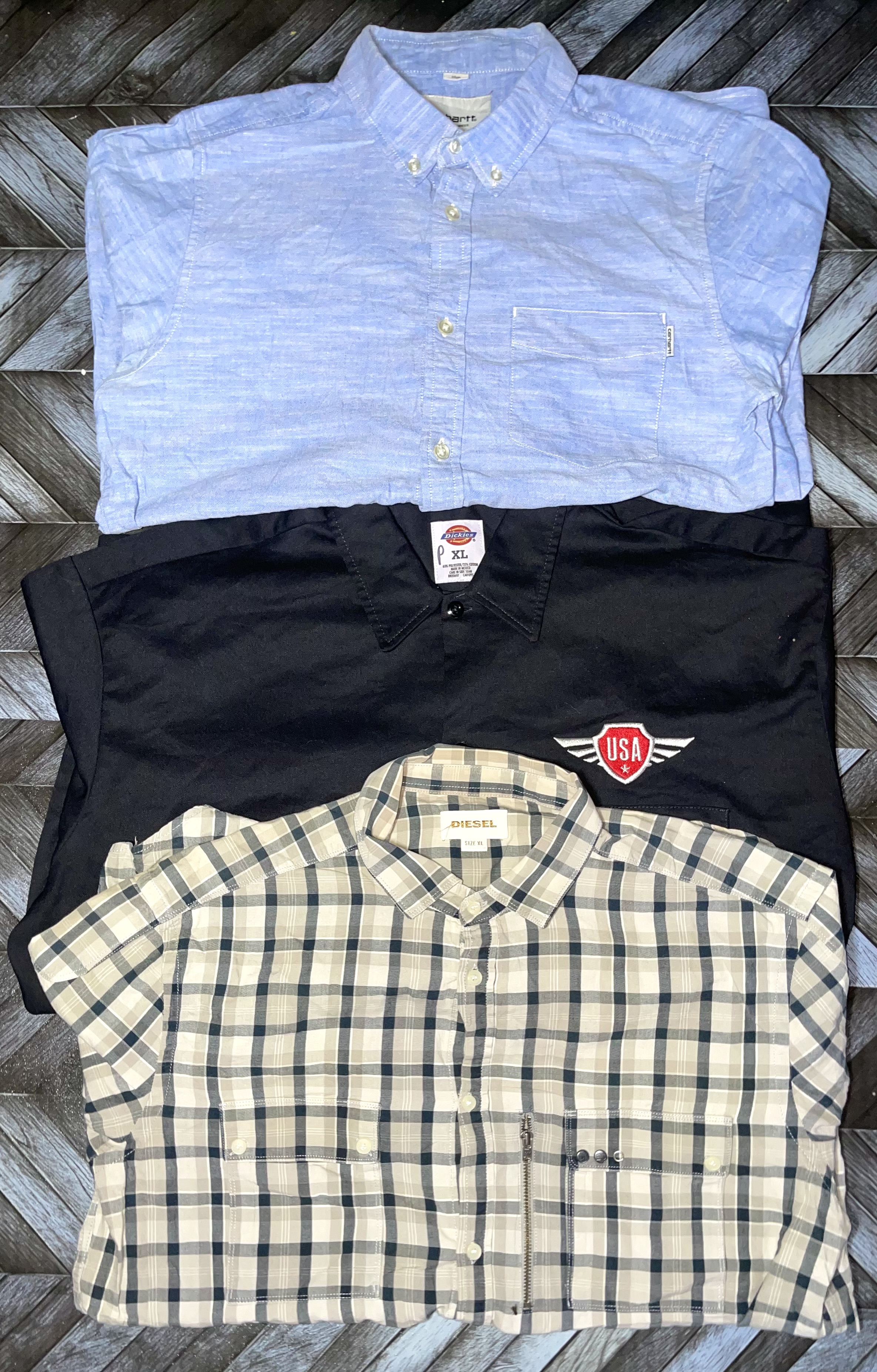 Carhartt, Dickies, Diesel Shirts