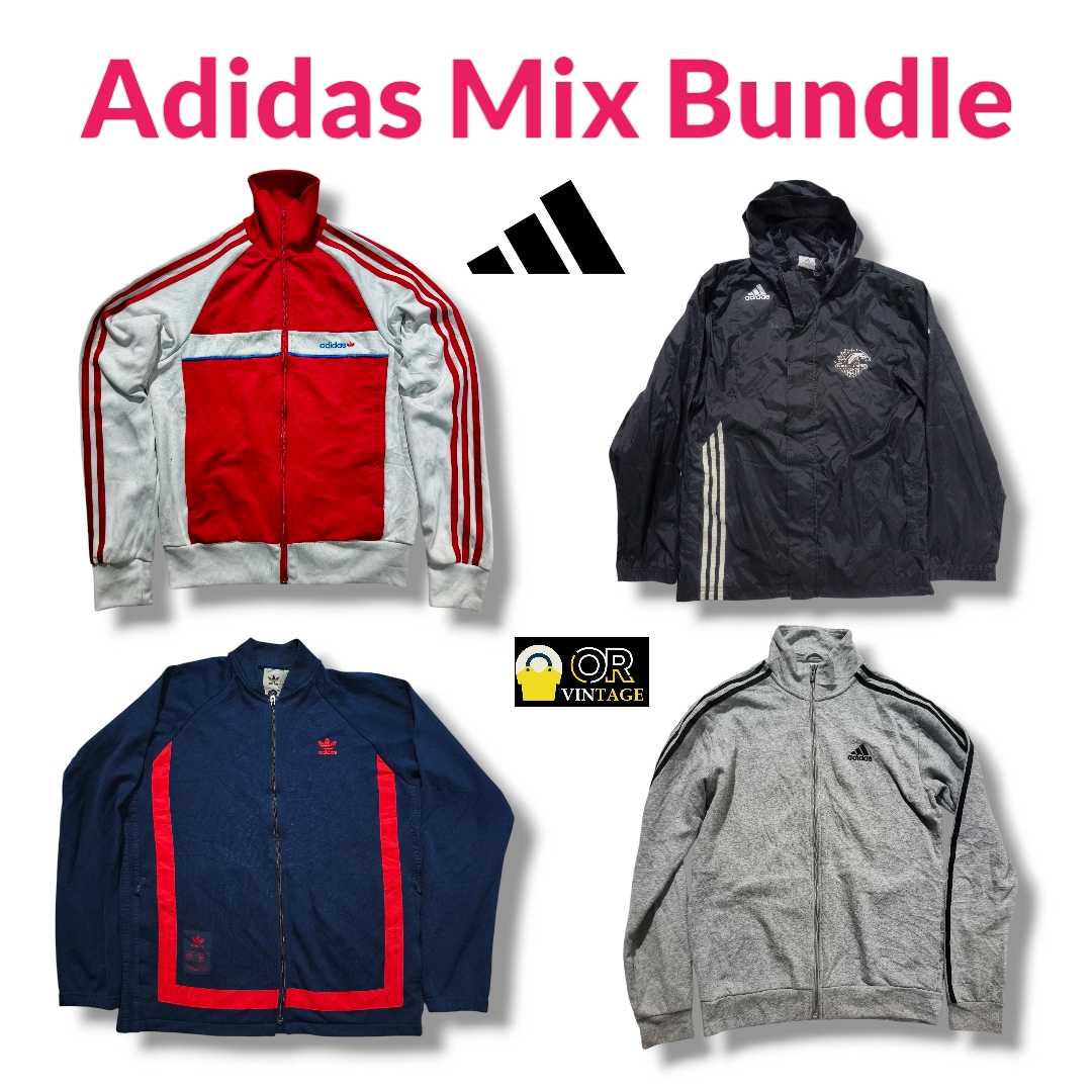 Pacchetto Adidas – Mix di T-shirt, Felpe con Cappuccio e Abbigliamento Sportivo
