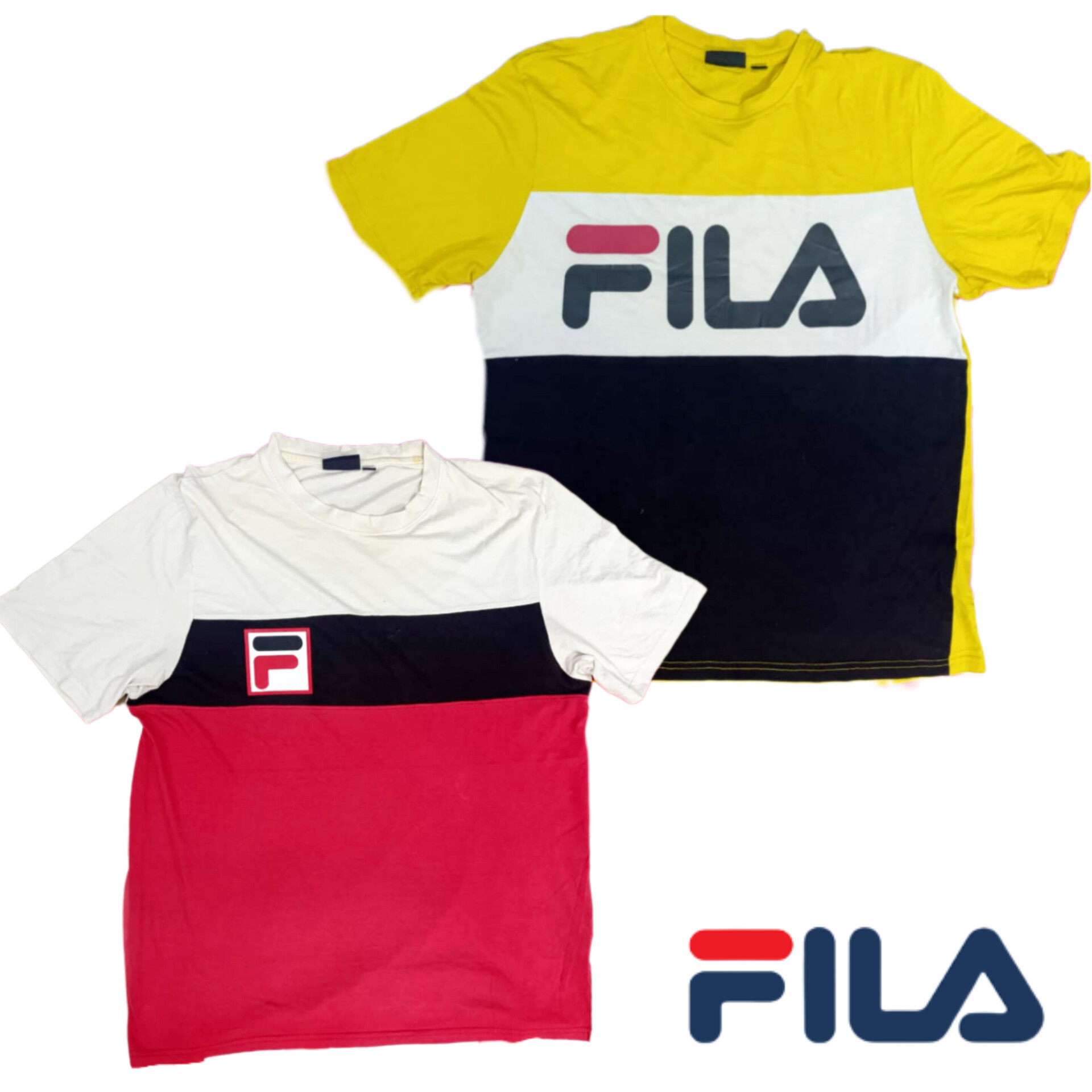 T-shirt imprimé et uni Fila