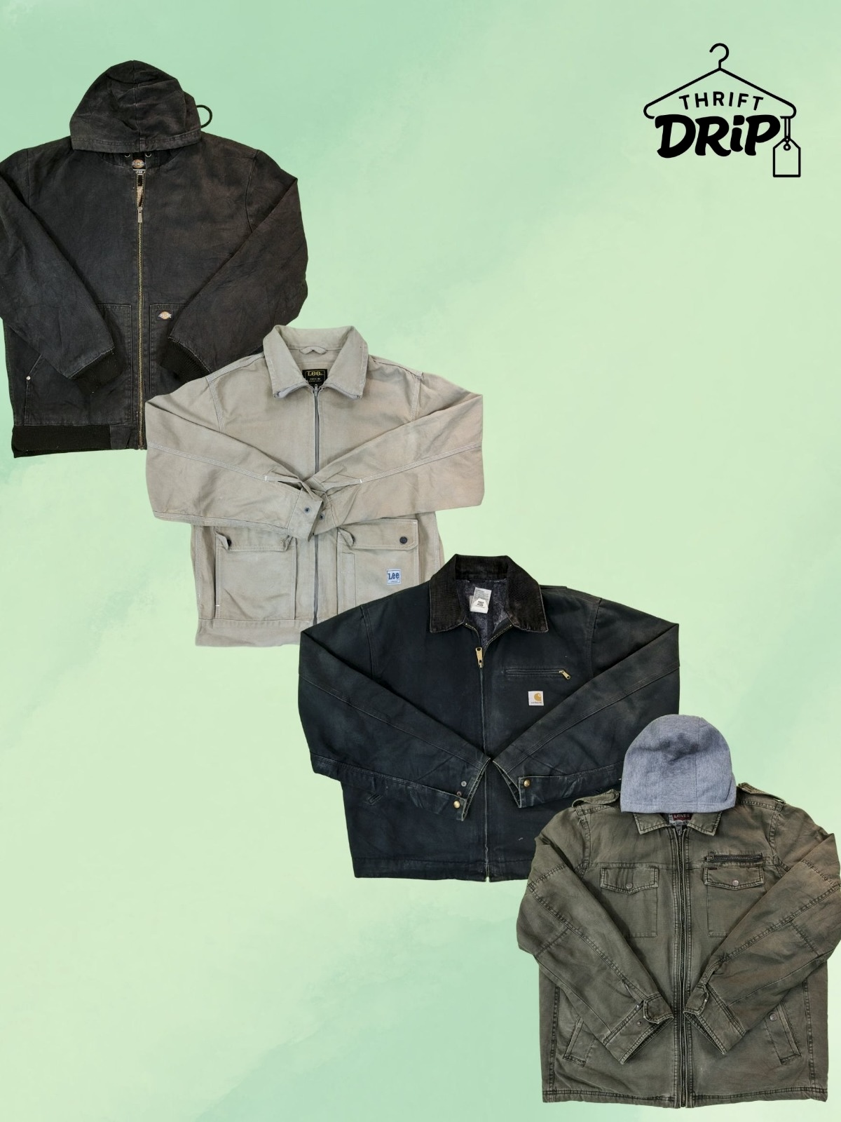 Workwear Jackets (including Carhartt, Dickies) [TD-098]