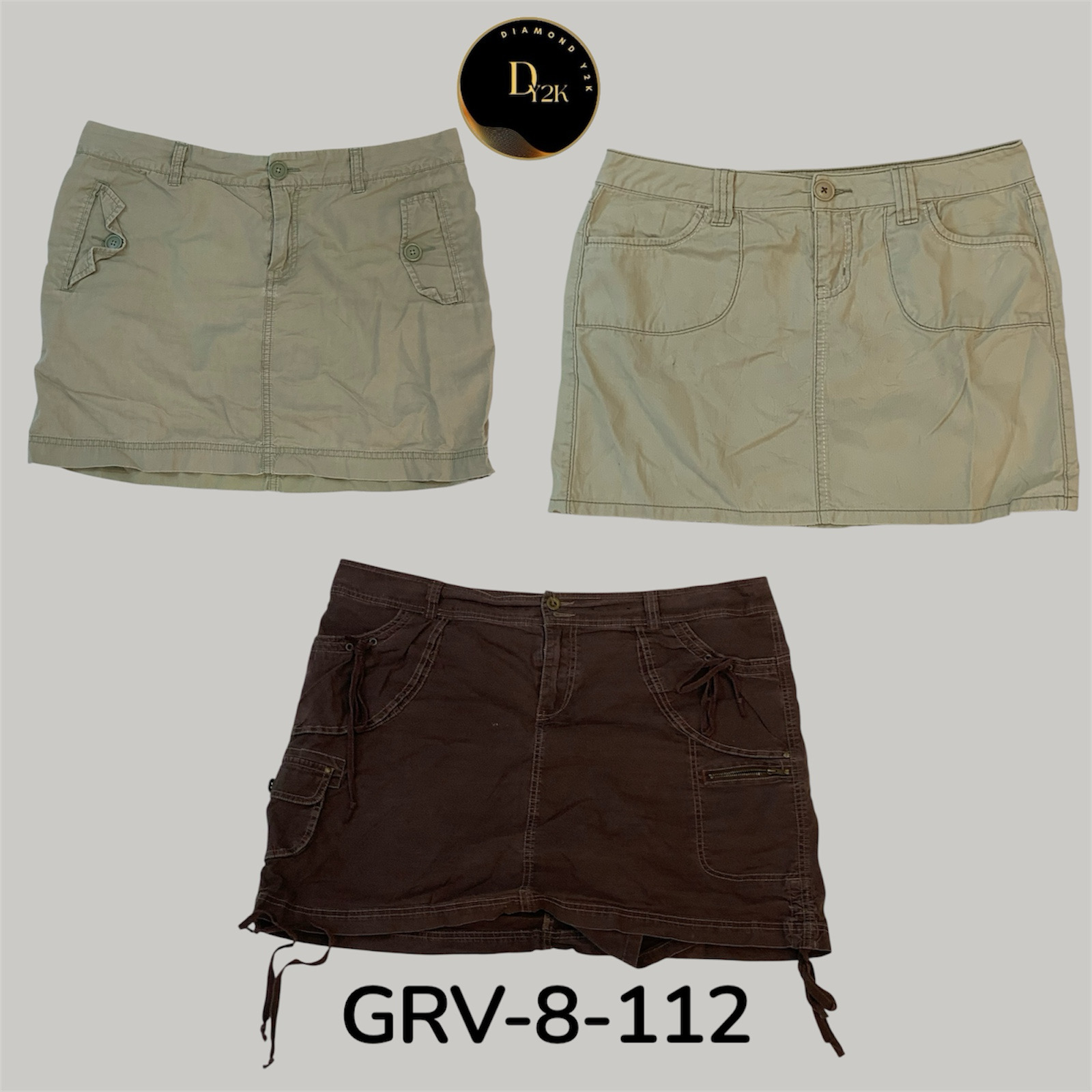 Cotton midi skirt (GRV-8-112)