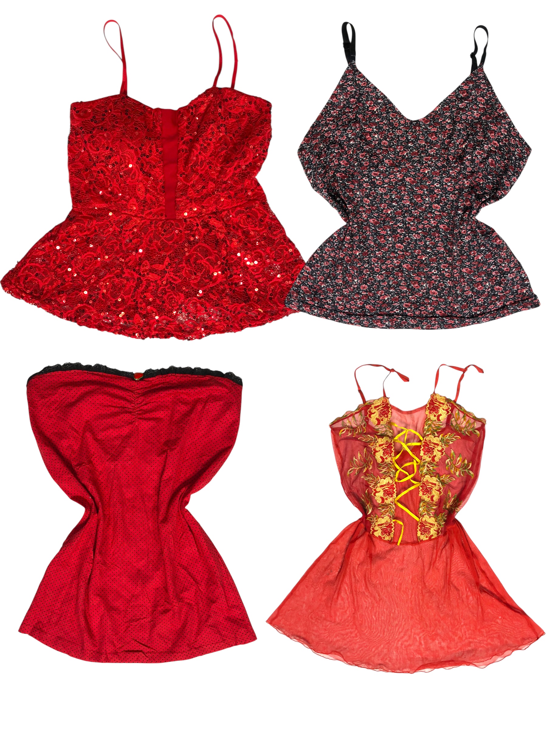 Sweetheart Y2K Tops S-1223