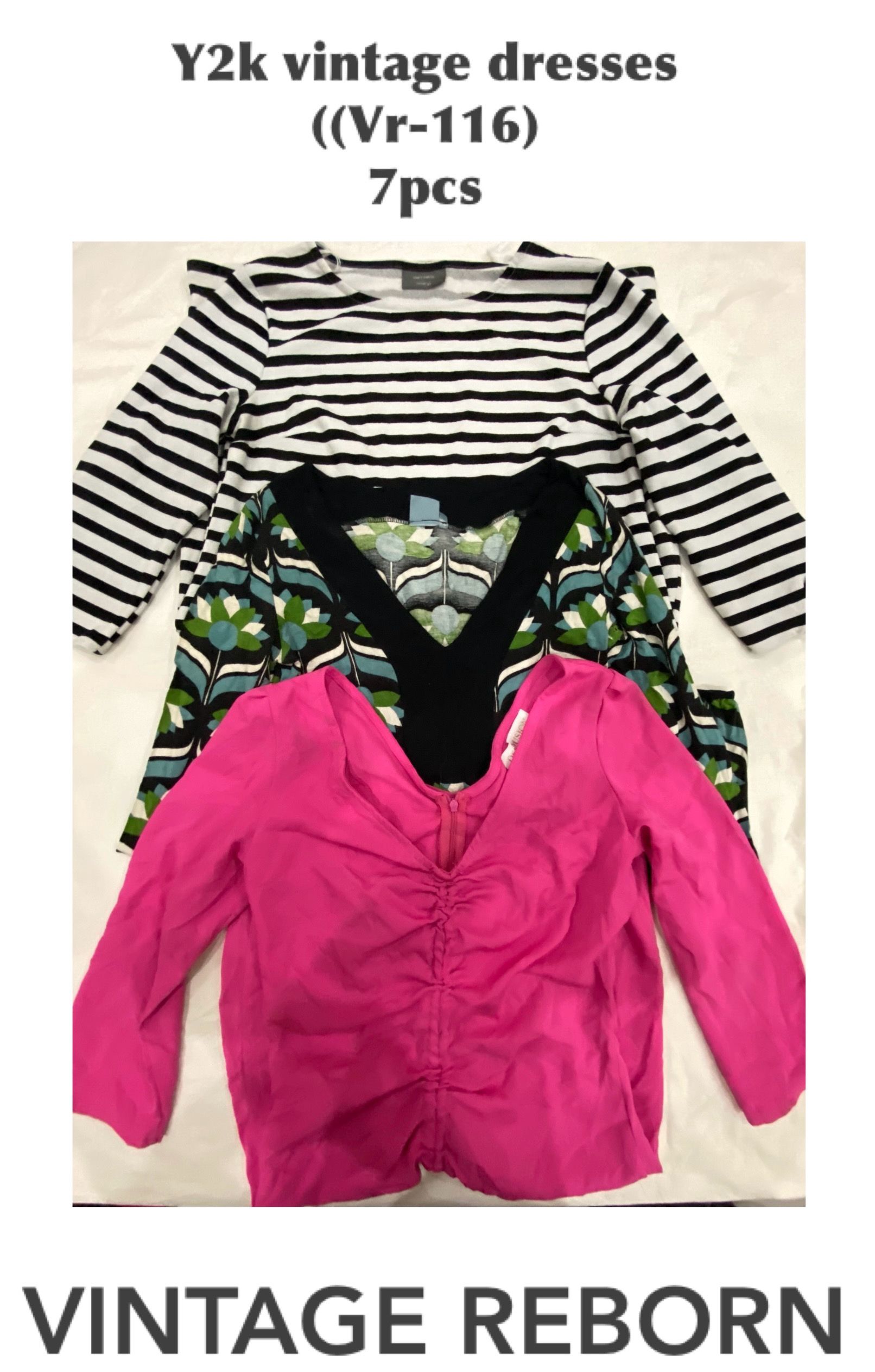 Y2k vintage Retro dresses (VR-0116)