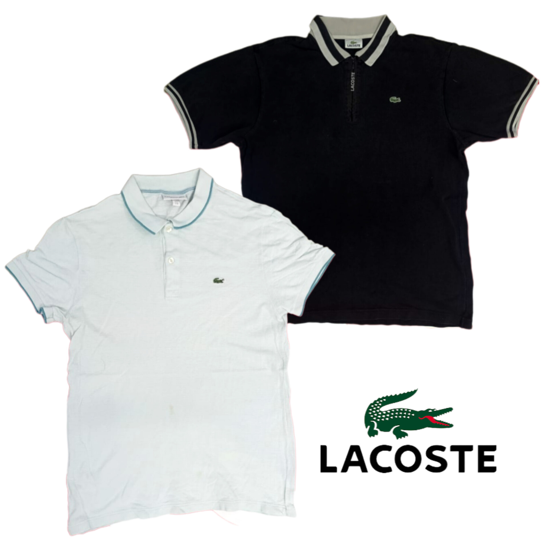 T-shirt à col Lacoste