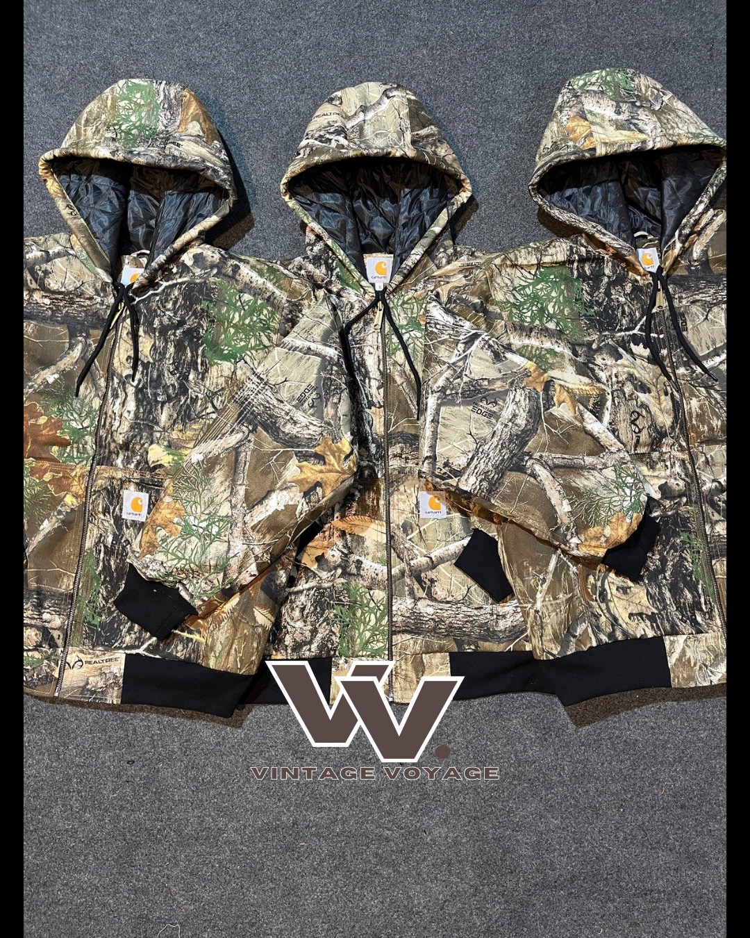 Carhartt Rework Style Real Tree Aktive Jacken - #11825