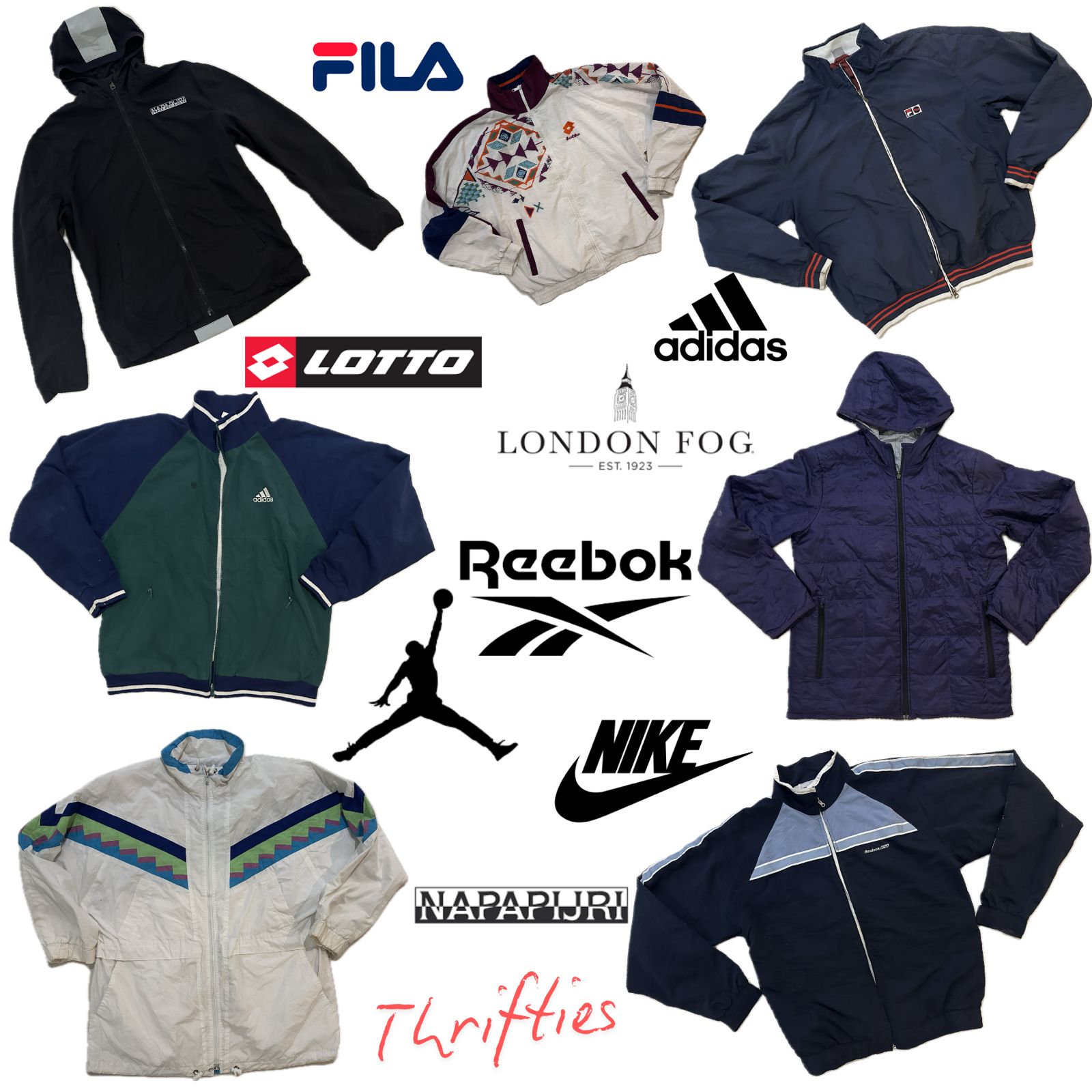 Vestes de marques mixtes