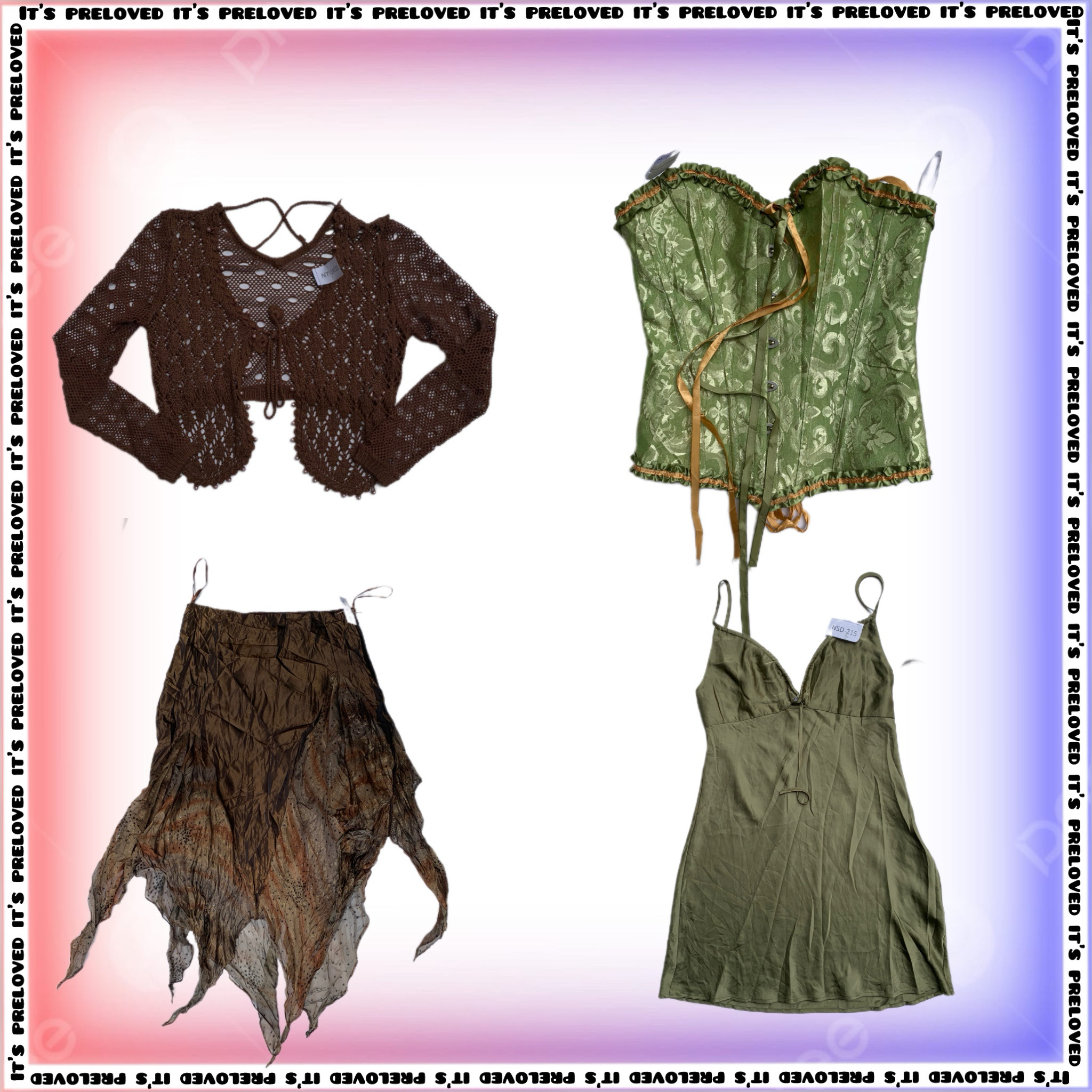 Fée de la Forêt Fantastique - hauts, robes, jupes (SS-1125)
