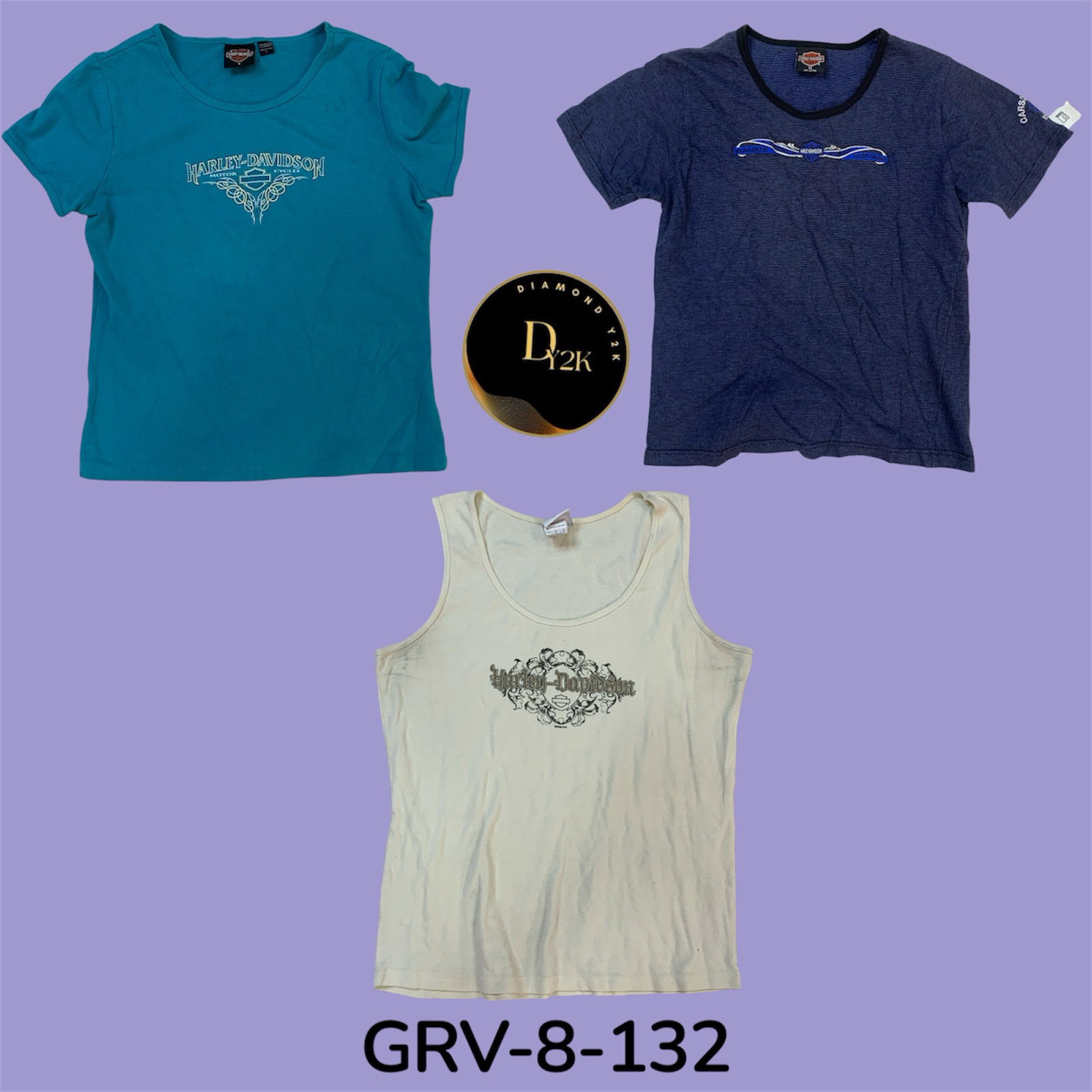 T-Shirts et débardeurs Harley Davidson (GRV-8-132)