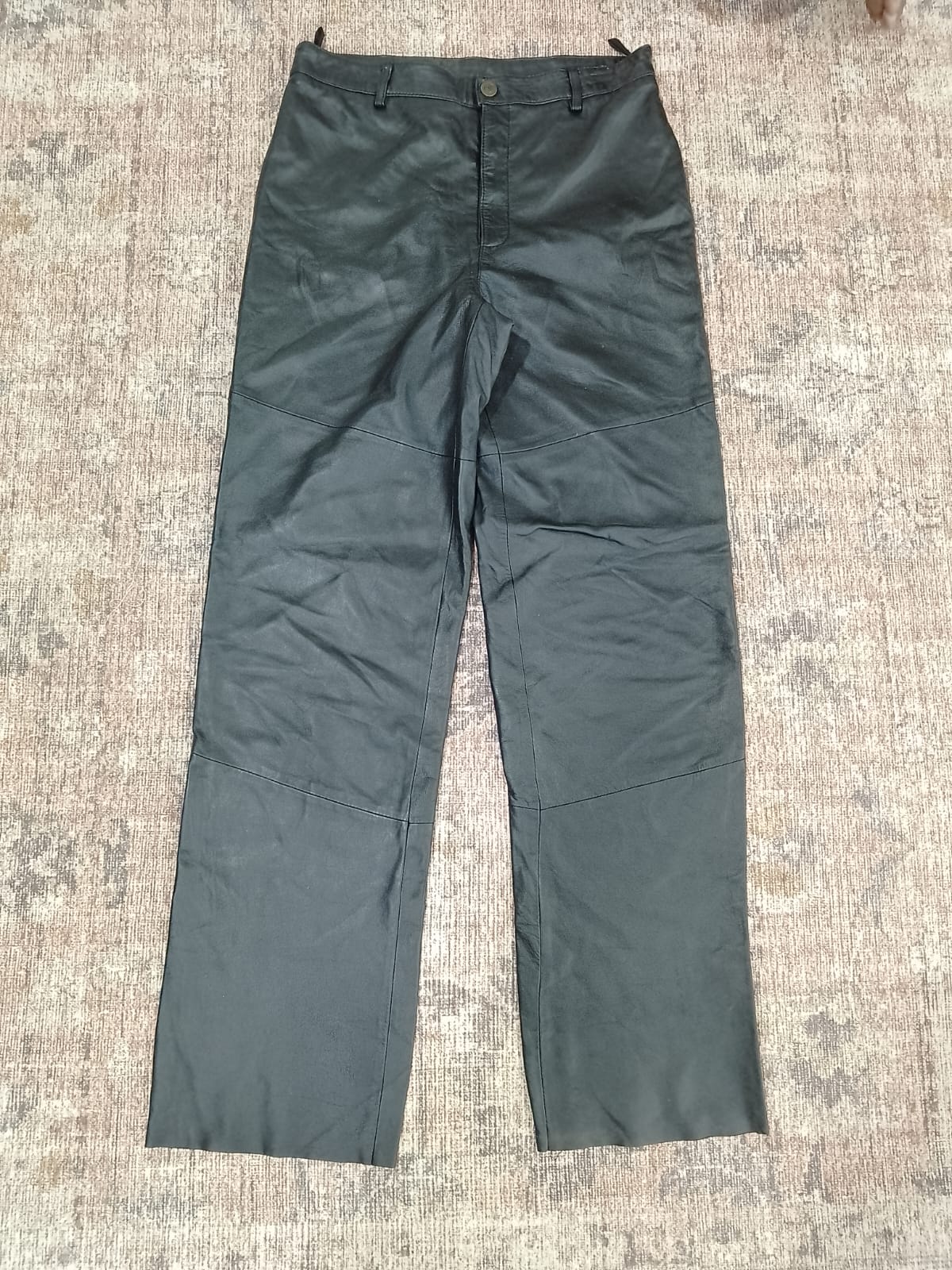 IQ0435 Y2K leather pants