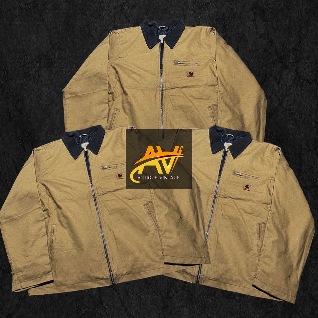 Veste Detroit camel style rework Carhartt