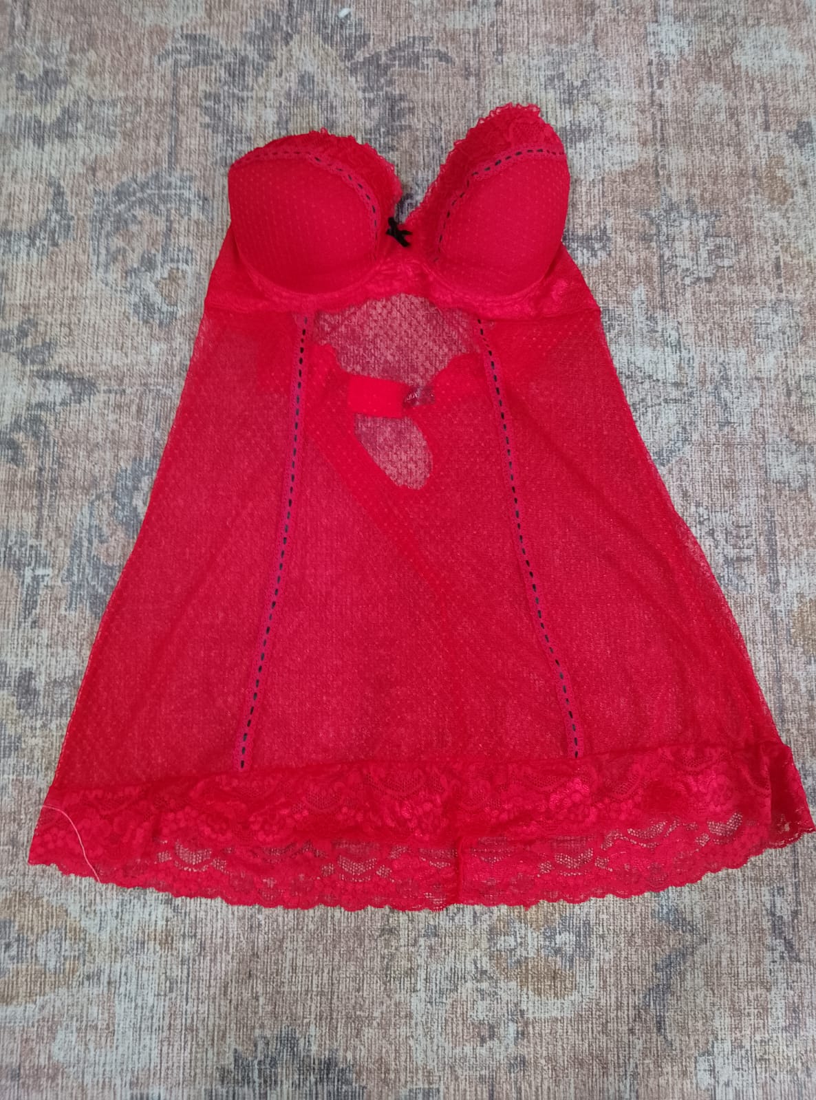 IQ0445 Y2k Vibe Romantico Top Baby Doll