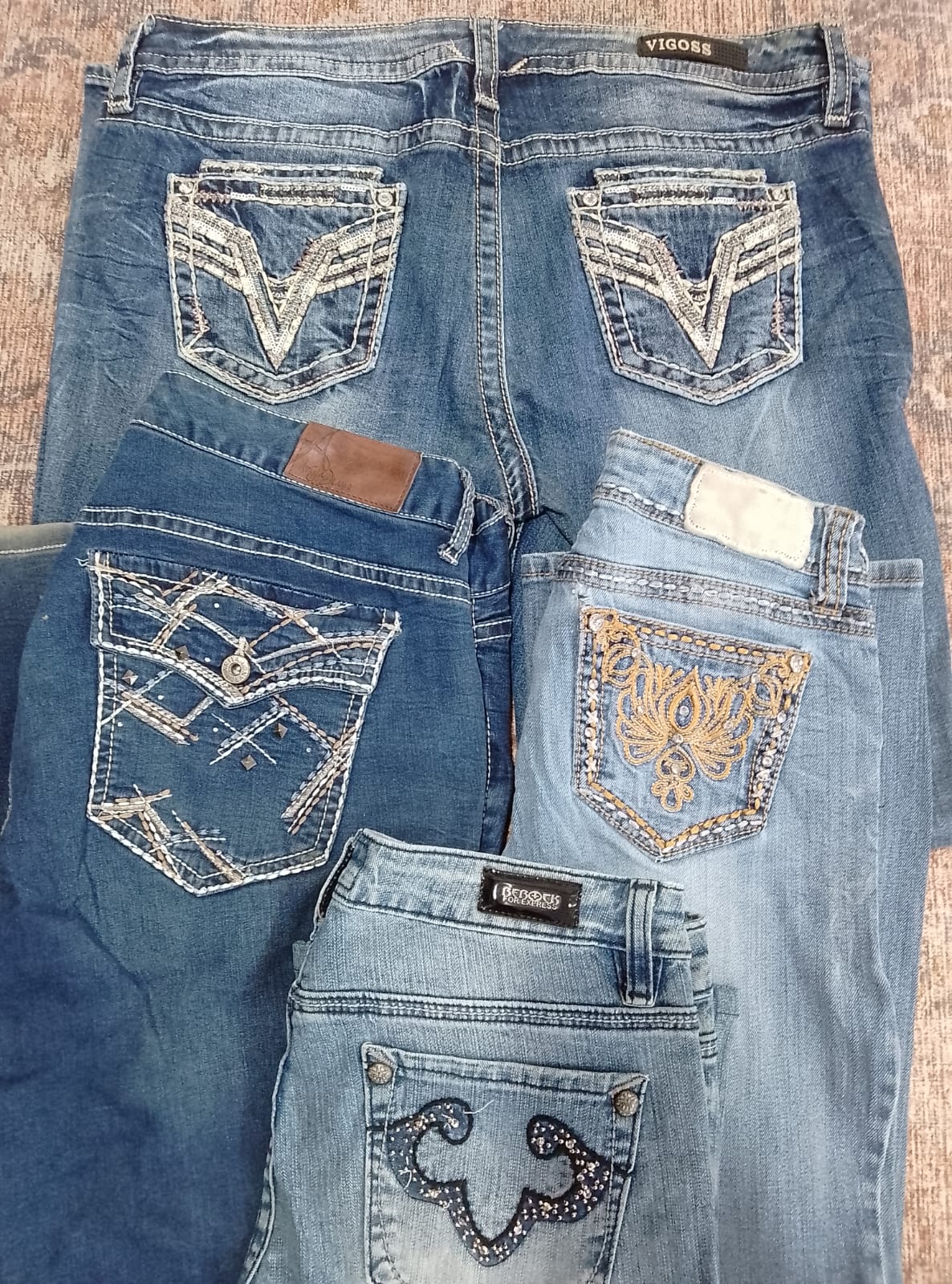 IQ0449 Jeans Retro Y2k