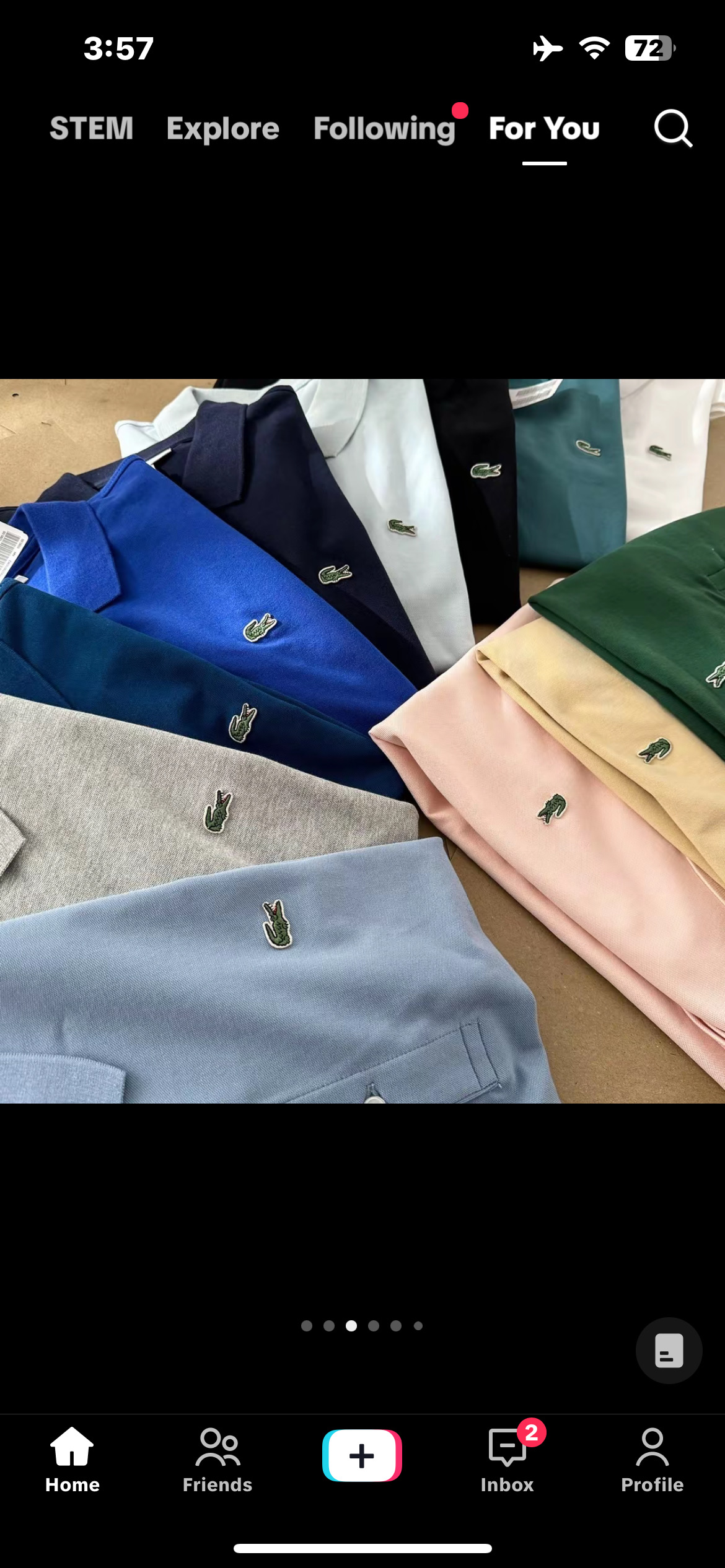 Camisas gola de lactose