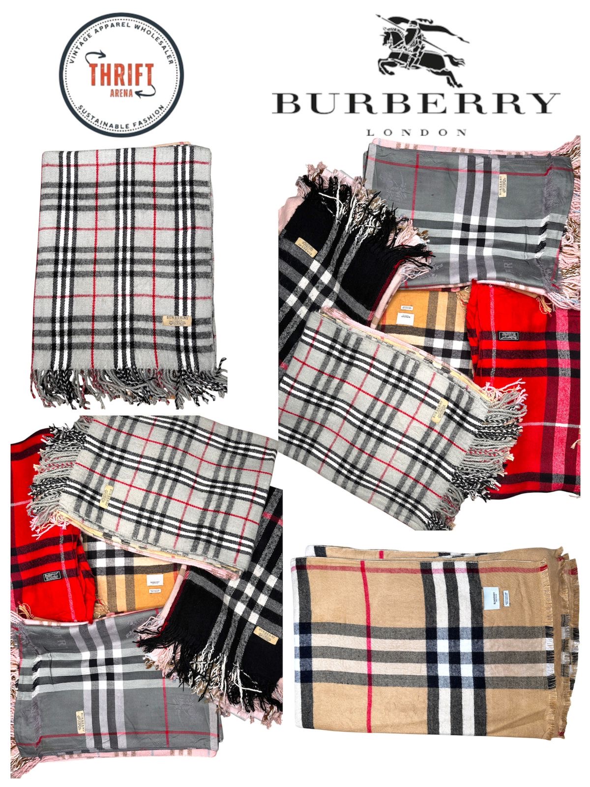 T1282 Burberry Scarves