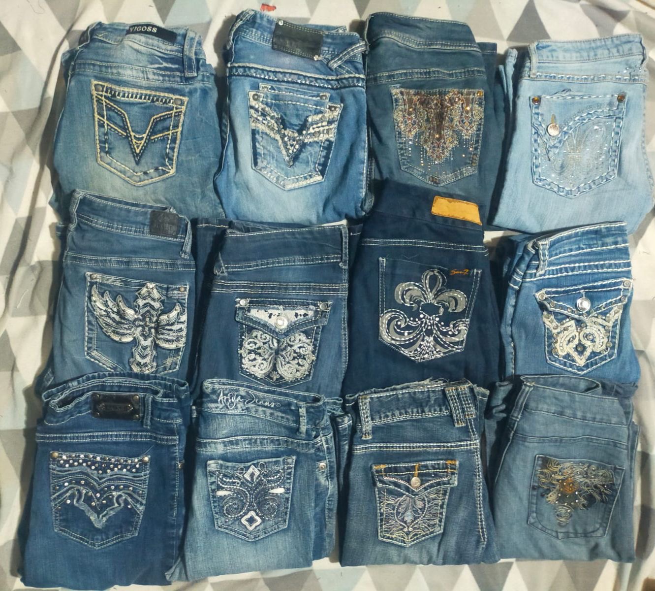 VIGOSS AND OTHER MIX BRANDS JEANS (ID 1315)