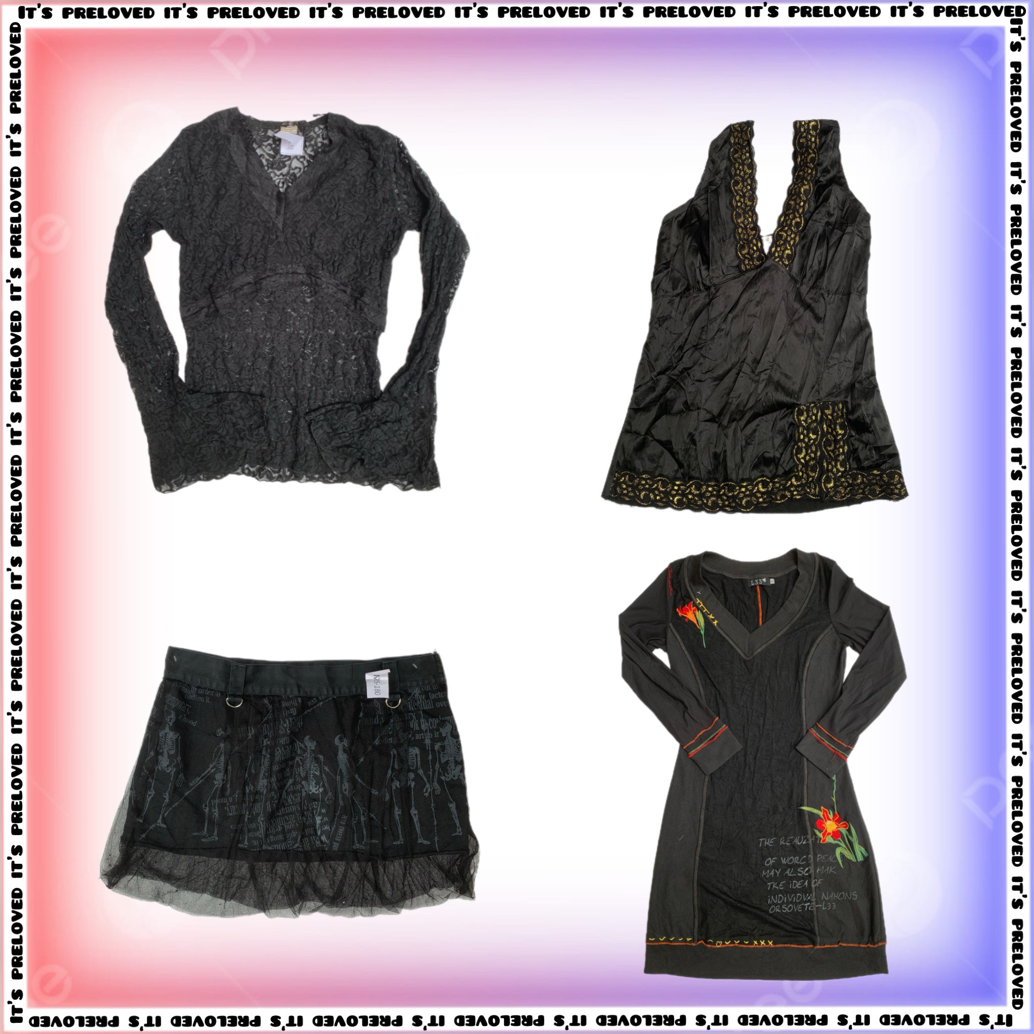Conjunto Witch Academia - blusas, vestidos, saias, jaquetas (SS-1133)